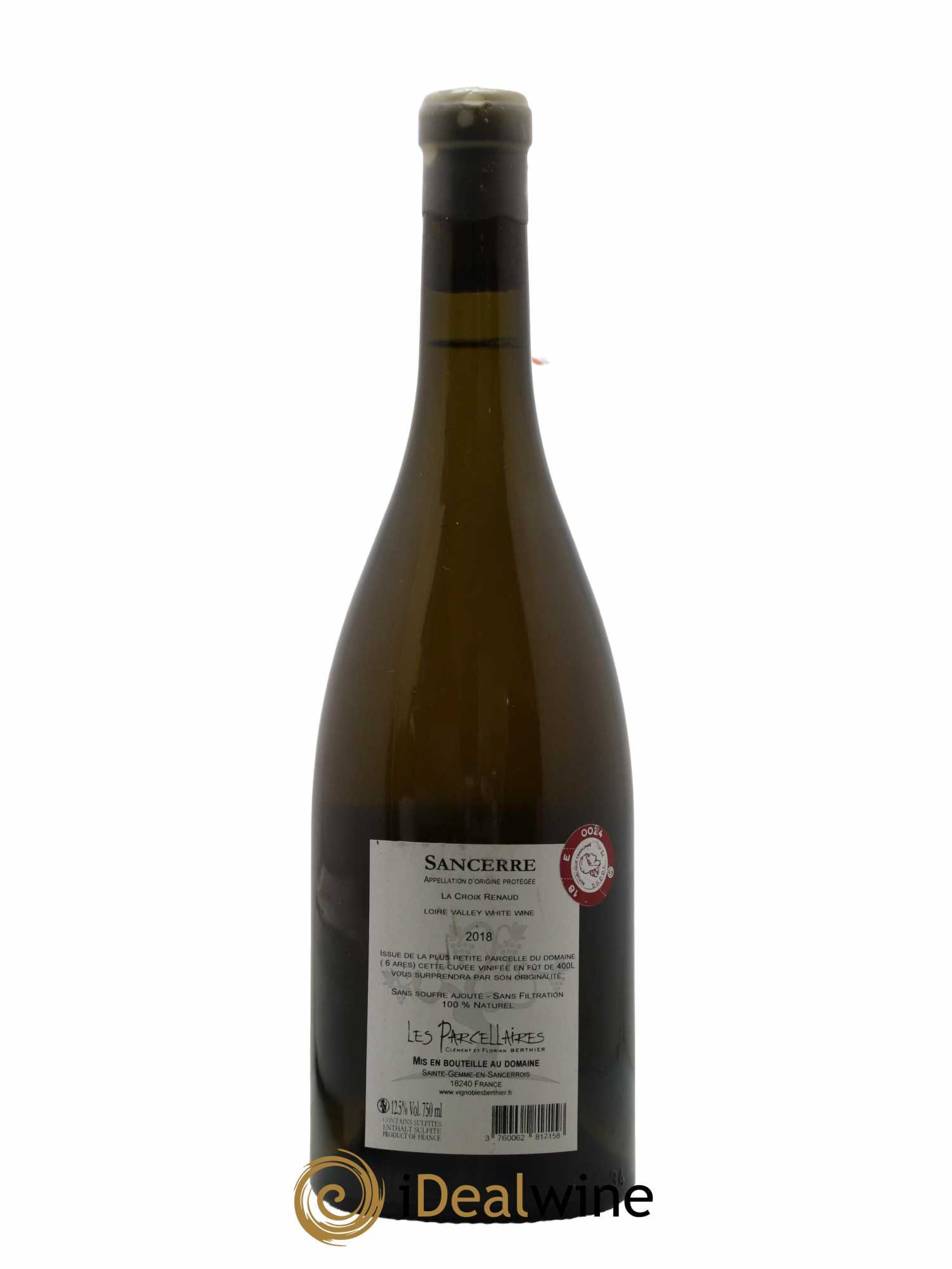 Sancerre La Croix Renaud Berthier 2018 - Lot de 1 bouteille - 1