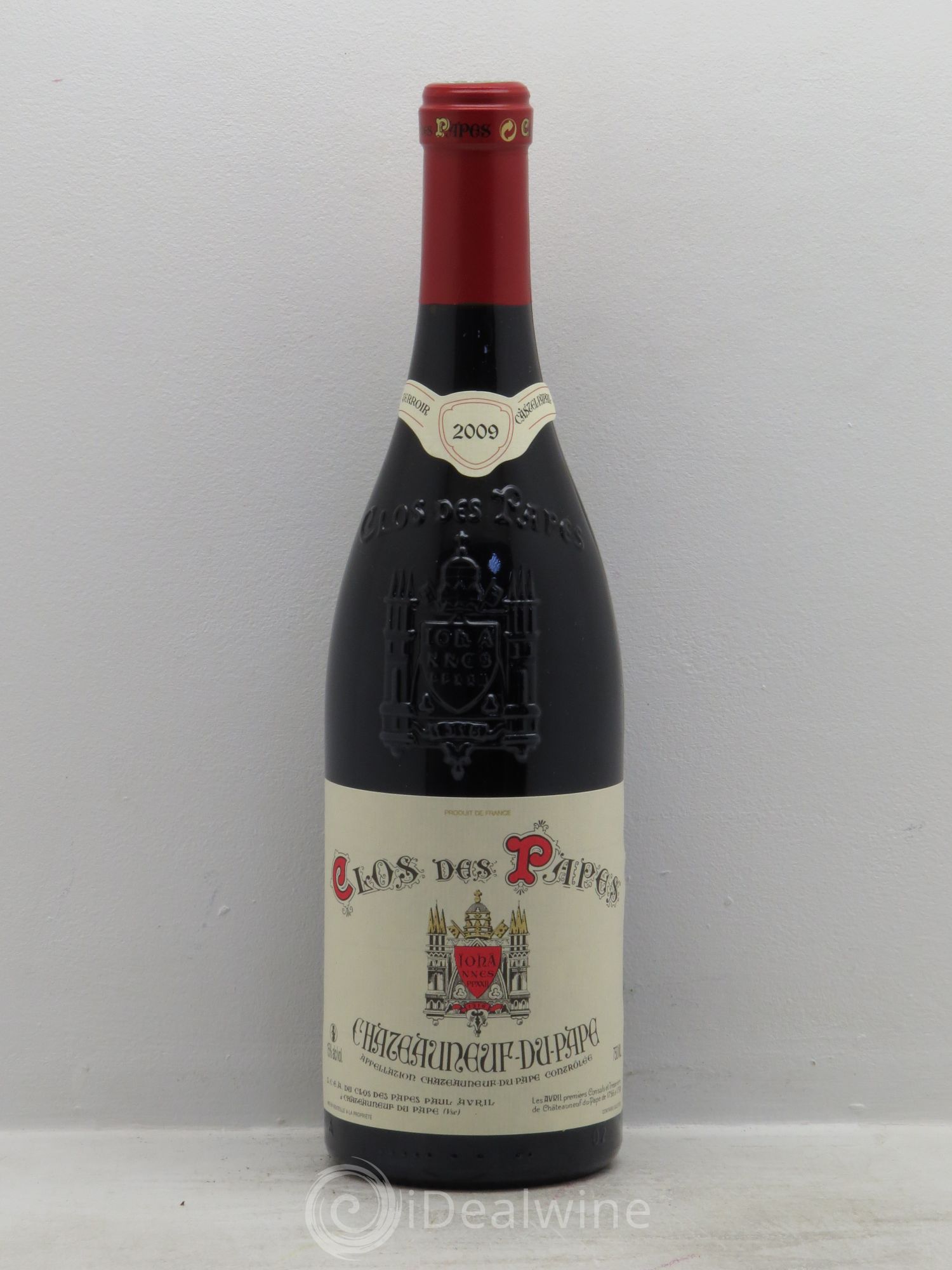 Châteauneuf-du-Pape Clos des Papes - Paul Avril 2009 - Lot de 6 bouteilles - 0