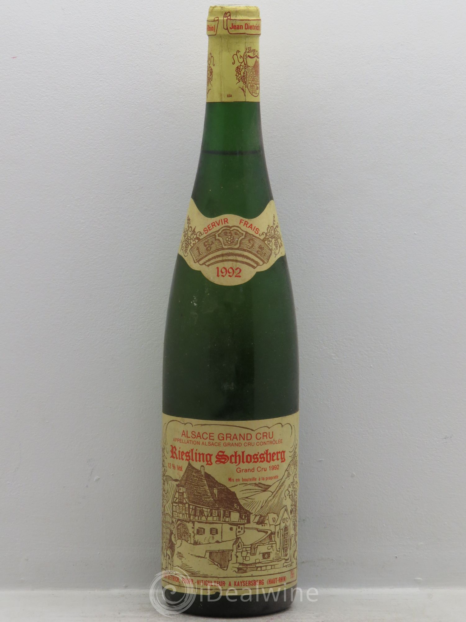 Riesling Schlossberg Jean Dietrich 1992 - Posten von 1 Flasche - 0