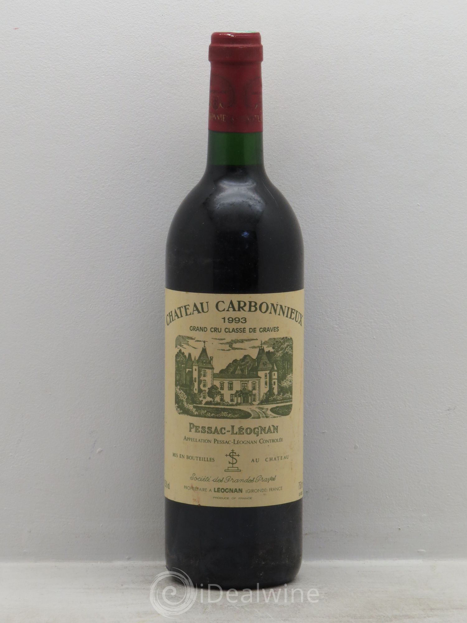 Château Carbonnieux Cru Classé de Graves 1993 - Lot de 6 bouteilles - 0