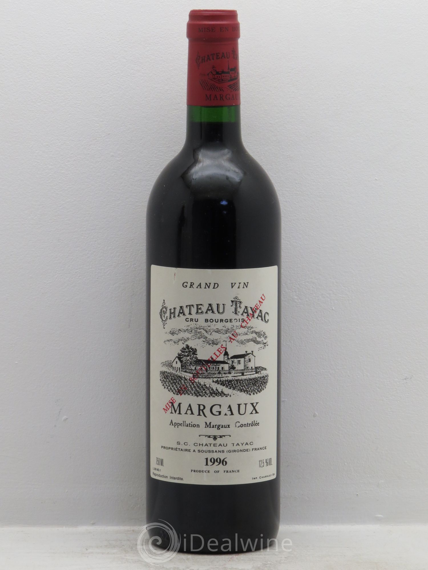 Château Tayac Cru Bourgeois (sans prix de réserve) 1996 - Lot de 6 bouteilles - 0