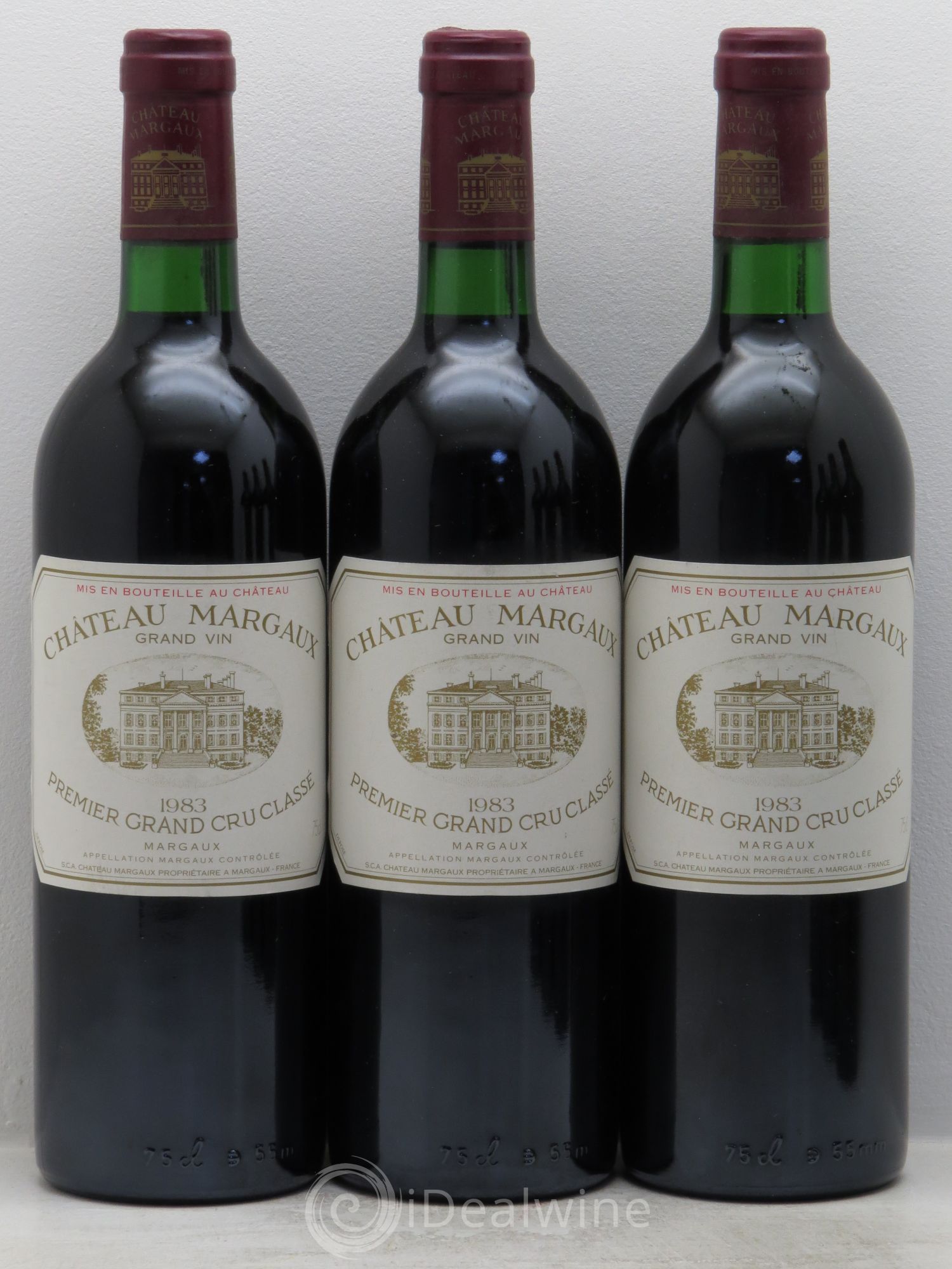 Château Margaux 1er Grand Cru Classé 1983 - Lot de 6 bouteilles - 2