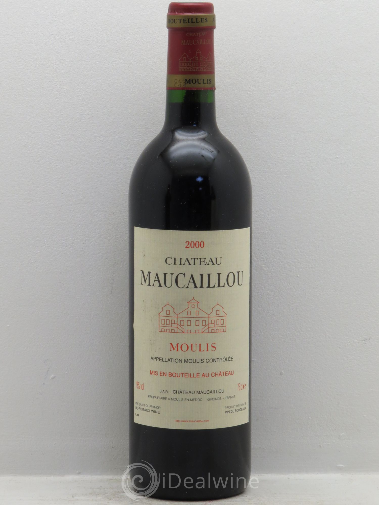 Château Maucaillou 2000 - Lot de 6 bouteilles - 0