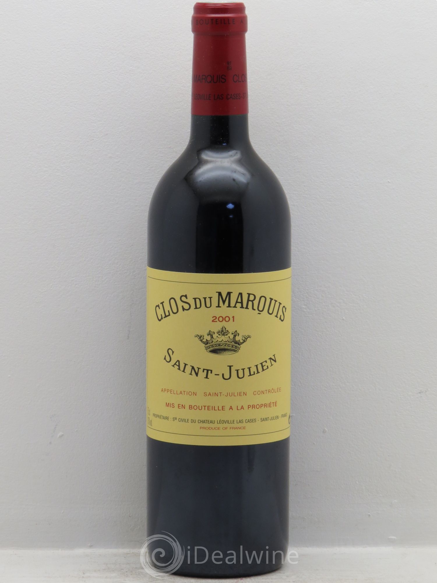 Clos du Marquis 2001 - Lot de 12 bouteilles - 0