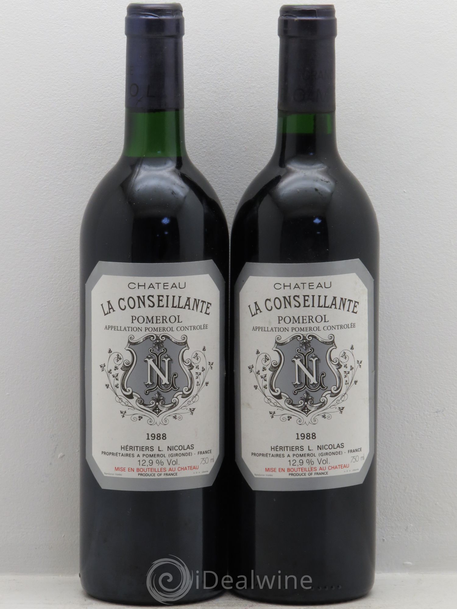 Château la Conseillante 1988 - Lot de 2 bouteilles - 0