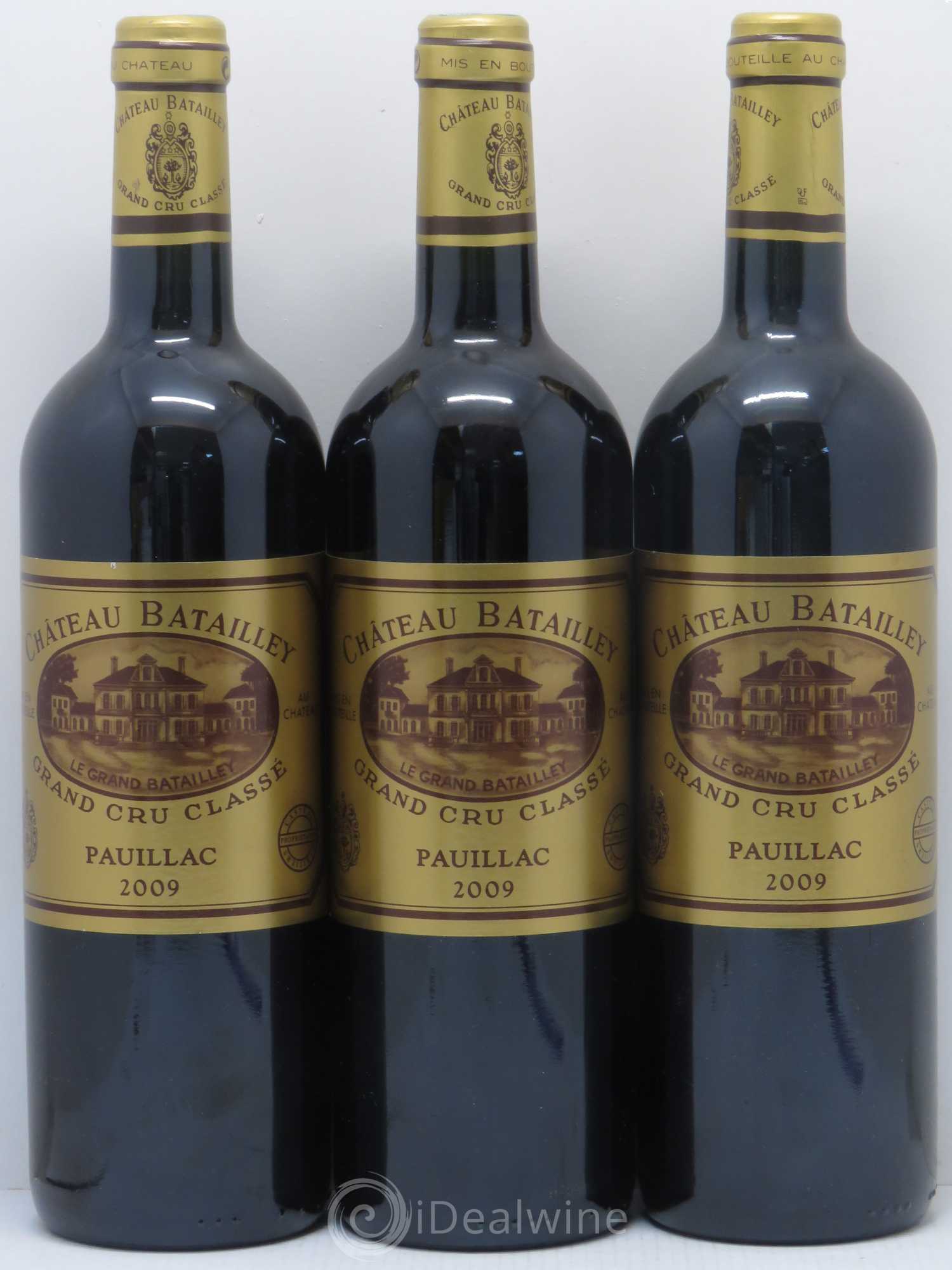 Château Haut Batailley 5ème Grand Cru Classé 2009 - Lot de 3 bouteilles - 0