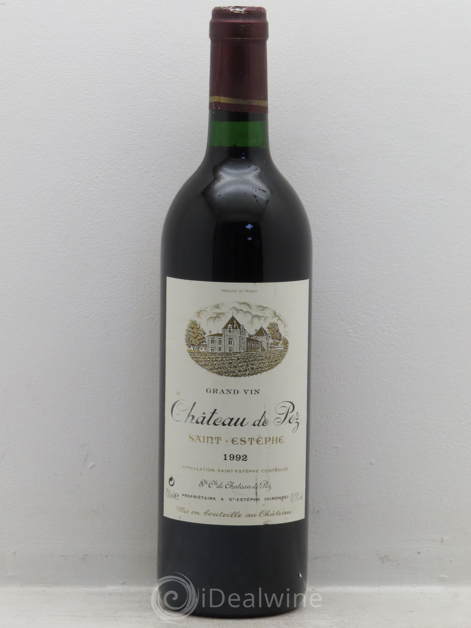 Château de Pez 1992 - Lot de 1 bouteille - 0