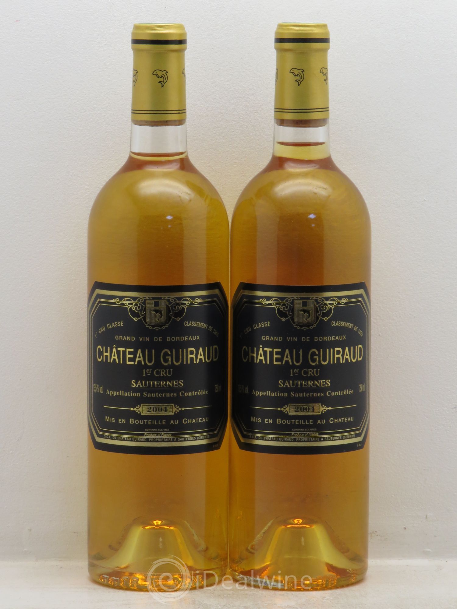 Château Guiraud 1er Grand Cru Classé 2004 - Lotto di 2 bottiglie - 0