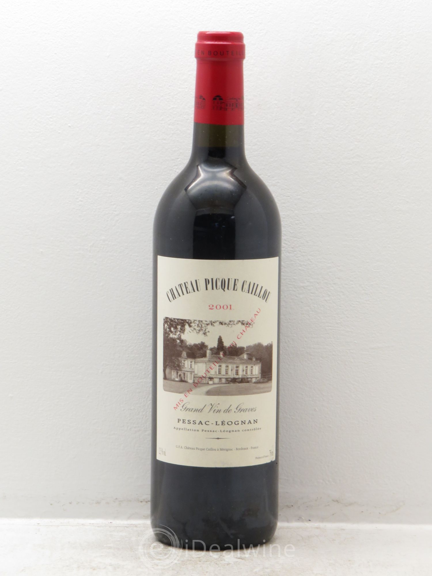 Château Picque Caillou 2001 - Lot de 1 bouteille - 0