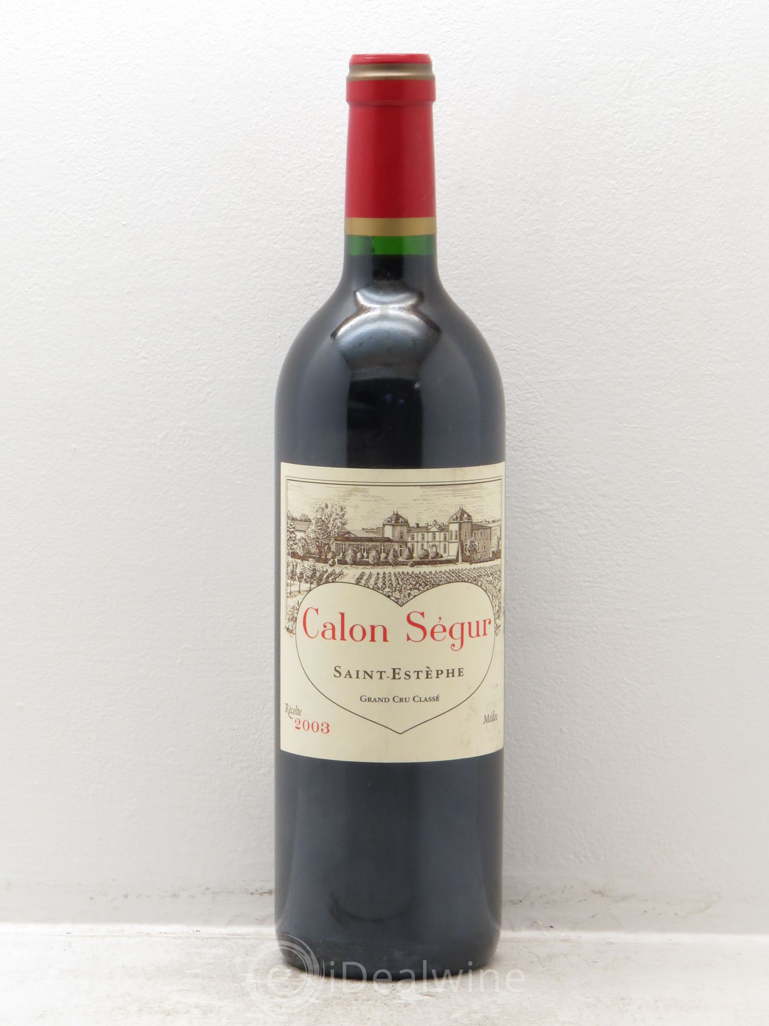 Château Calon Ségur 3ème Grand Cru Classé 2003 - Lot de 1 bouteille - 0