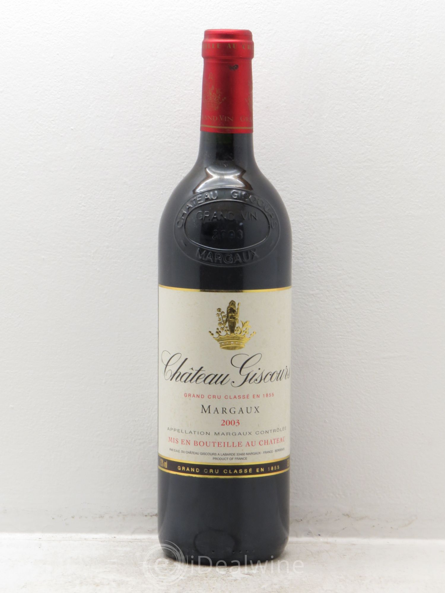 Château Giscours 3ème Grand Cru Classé 2003 - Lot de 1 bouteille - 0