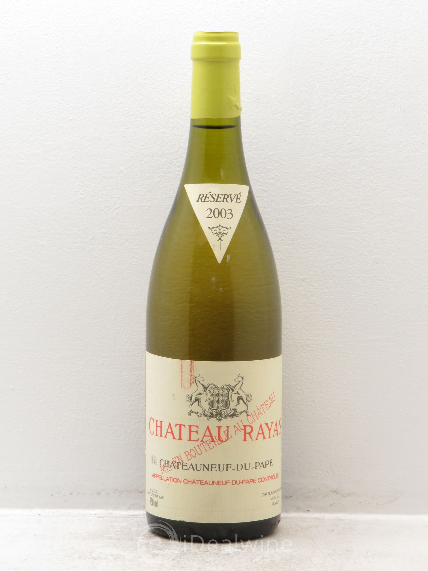 Châteauneuf-du-Pape Château Rayas Emmanuel Reynaud 2003 - Lot de 1 bouteille - 0