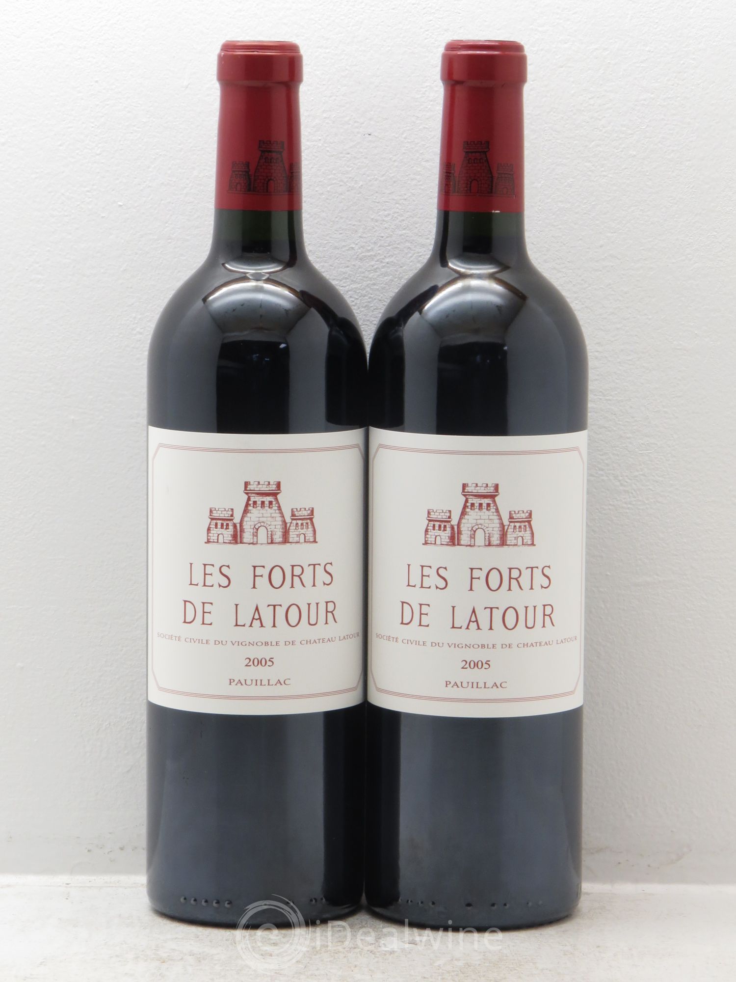 Les Forts de Latour Second Vin 2005 - Lot de 2 bouteilles - 0