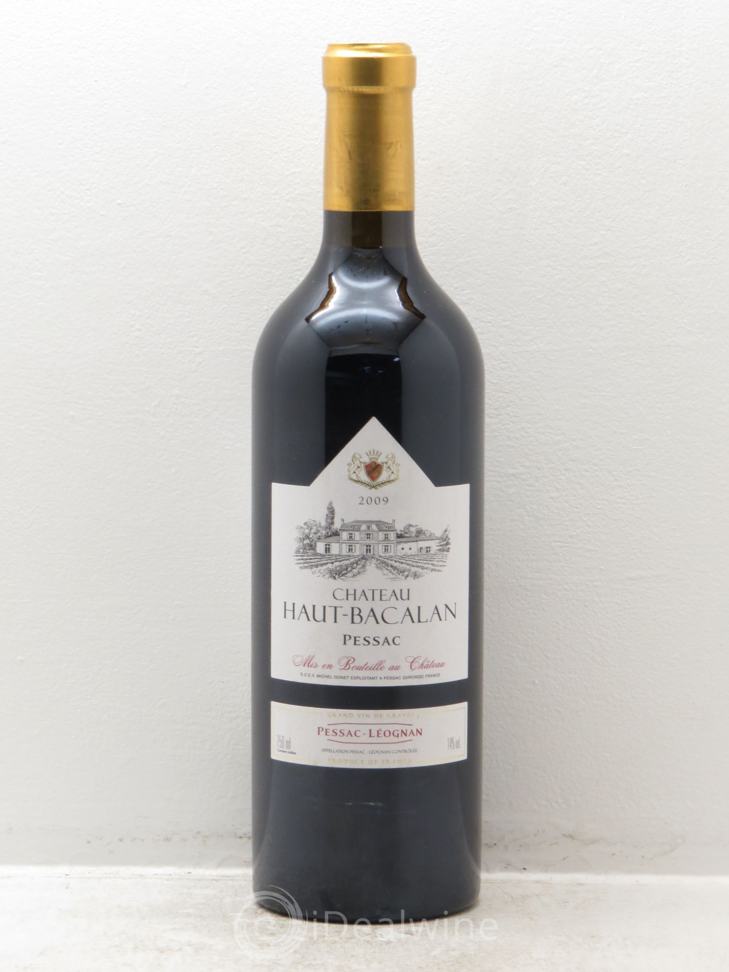 Pessac-Léognan Château Haut Bacalan 2009 - Posten von 1 Flasche - 0