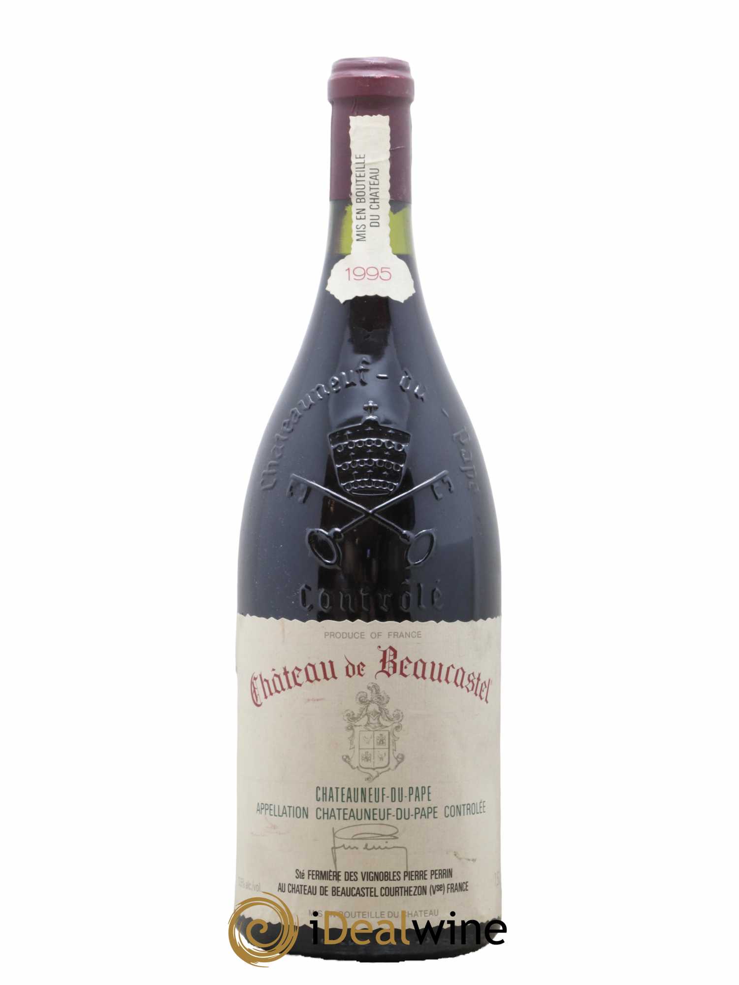 Châteauneuf-du-Pape Château de Beaucastel Famille Perrin 1995 - Lot de 1 magnum - 0