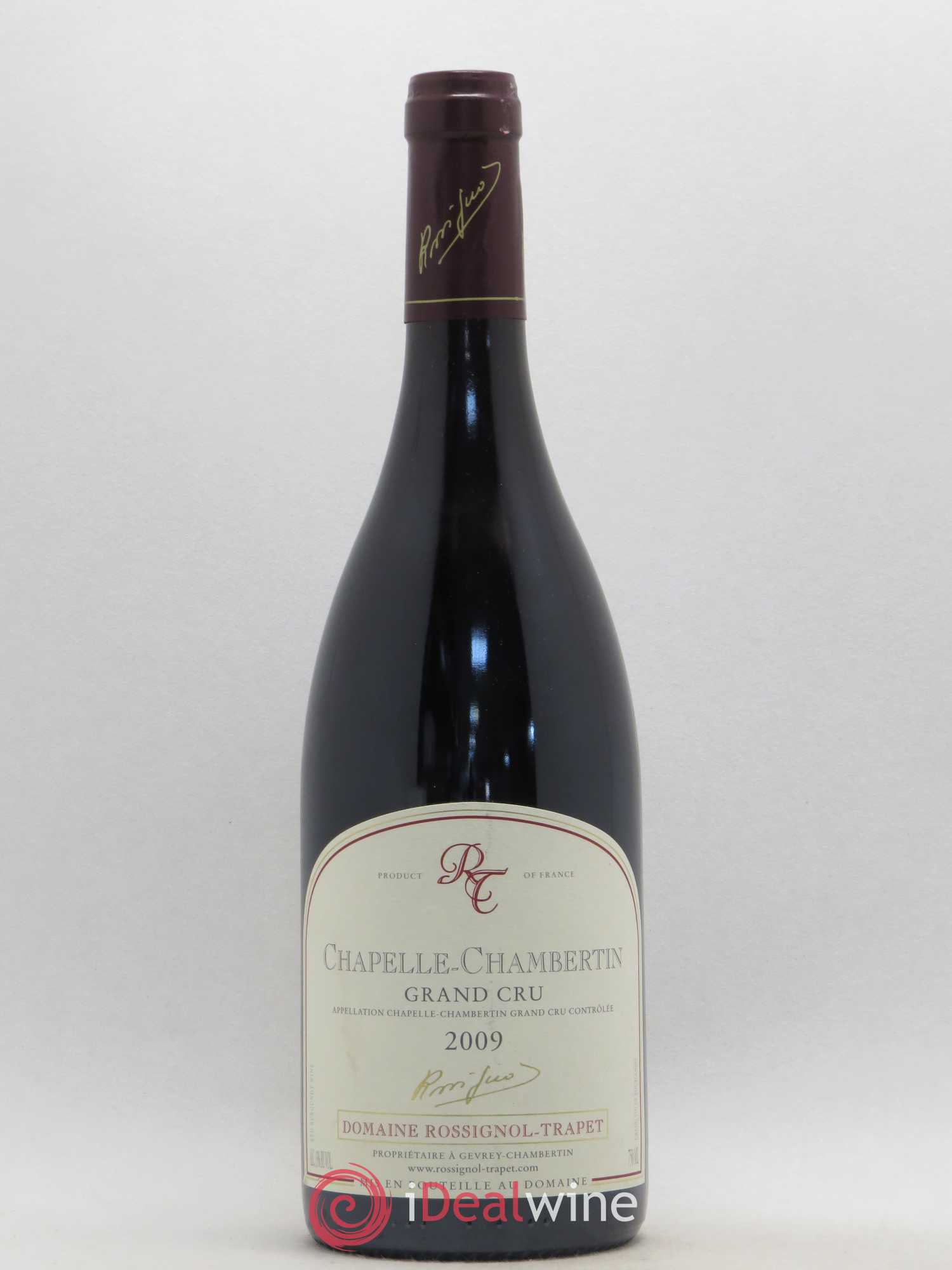 Chapelle-Chambertin Grand Cru Rossignol-Trapet (Domaine) 2009 - Lot de 1 bouteille - 0