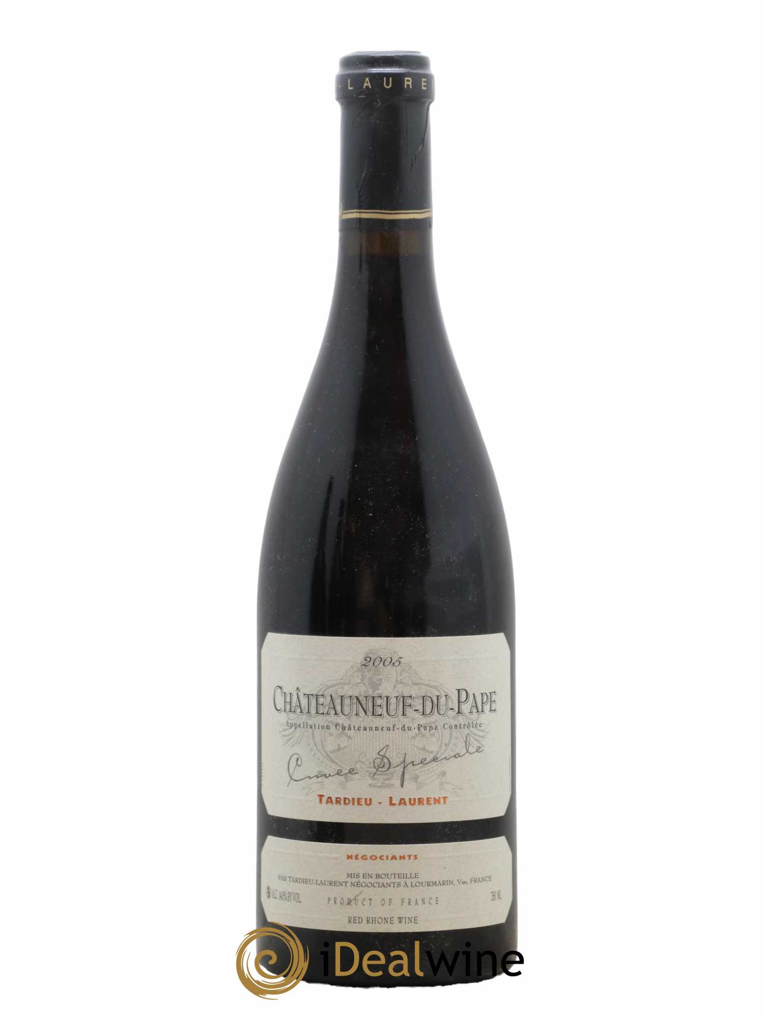 Châteauneuf-du-Pape Tardieu-Laurent Cuvée spéciale Famille Tardieu 2005 - Lot de 1 bouteille - 0