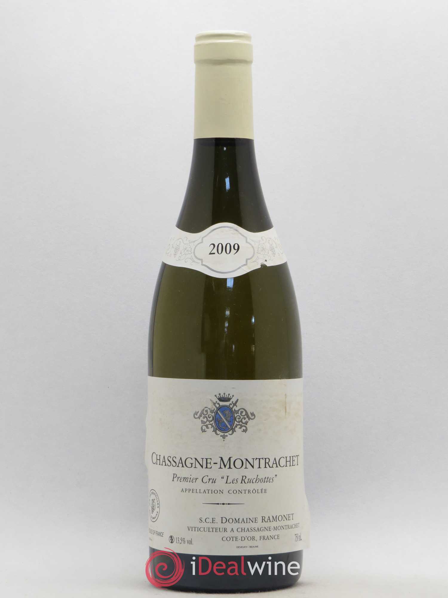 Chassagne-Montrachet 1er Cru Les Ruchottes Ramonet (Domaine) 2009 - Lot de 1 bouteille - 0