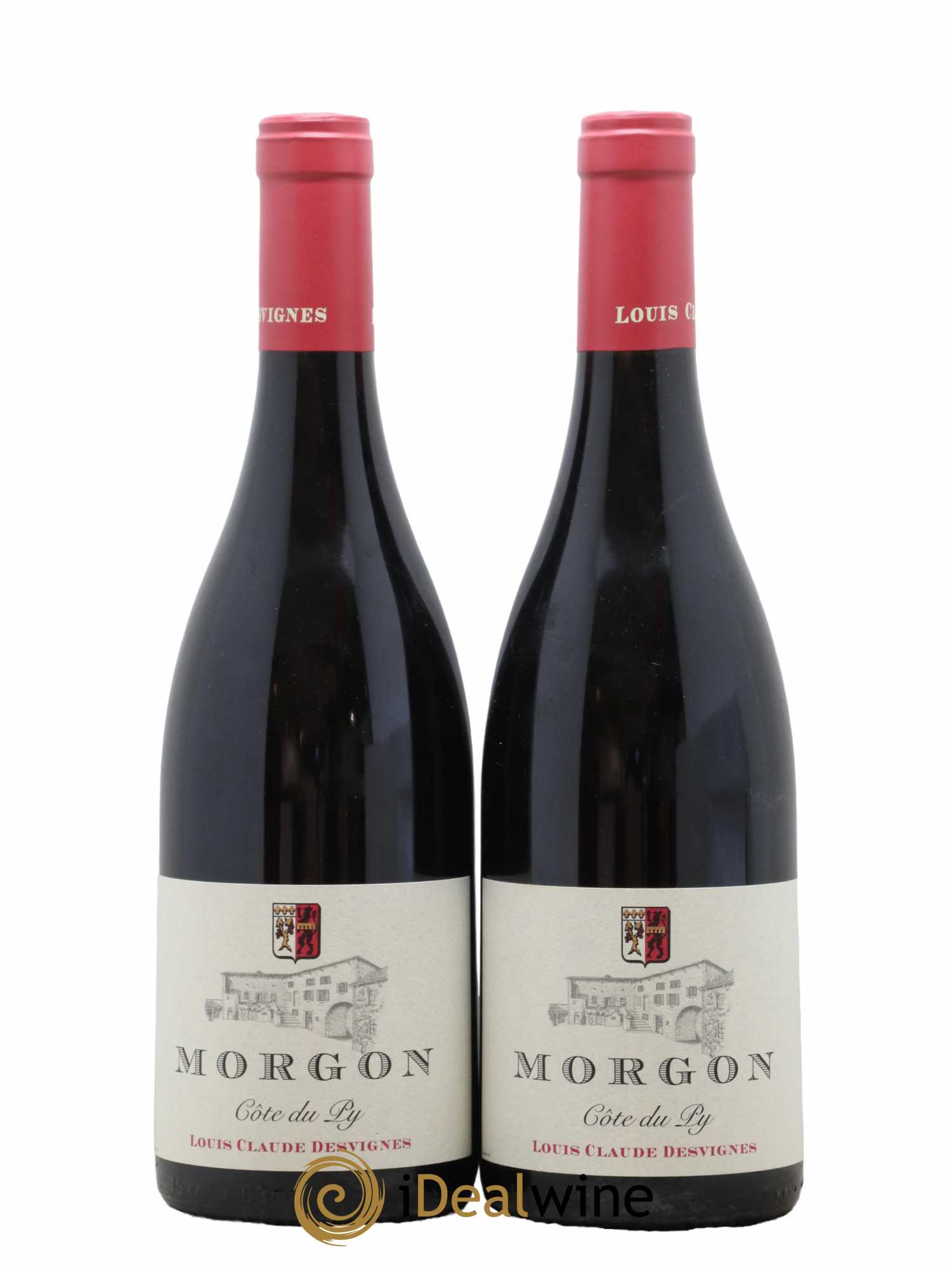 Morgon Côte du Py Louis-Claude Desvignes 2017 - Lot de 2 bouteilles - 0