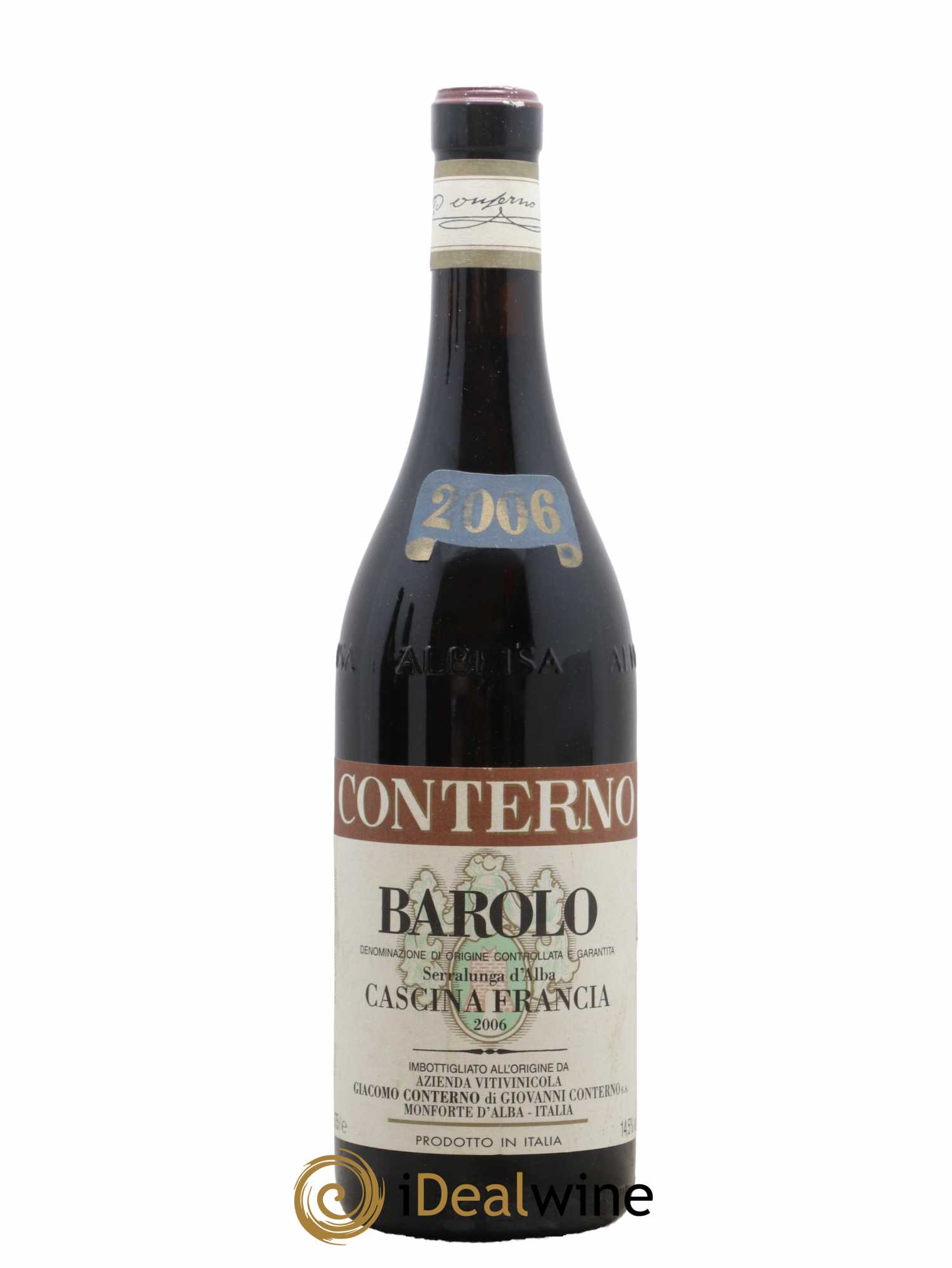 Barolo DOCG Cascina Francia Giacomo Conterno 2006 - Lot de 1 bouteille - 0