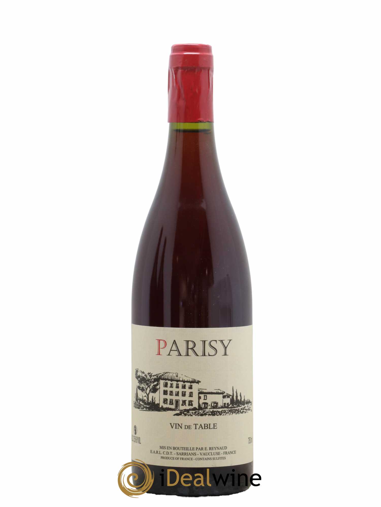 Vin de Table Parisy Emmanuel Reynaud 2016 - Lot de 1 bouteille - 0