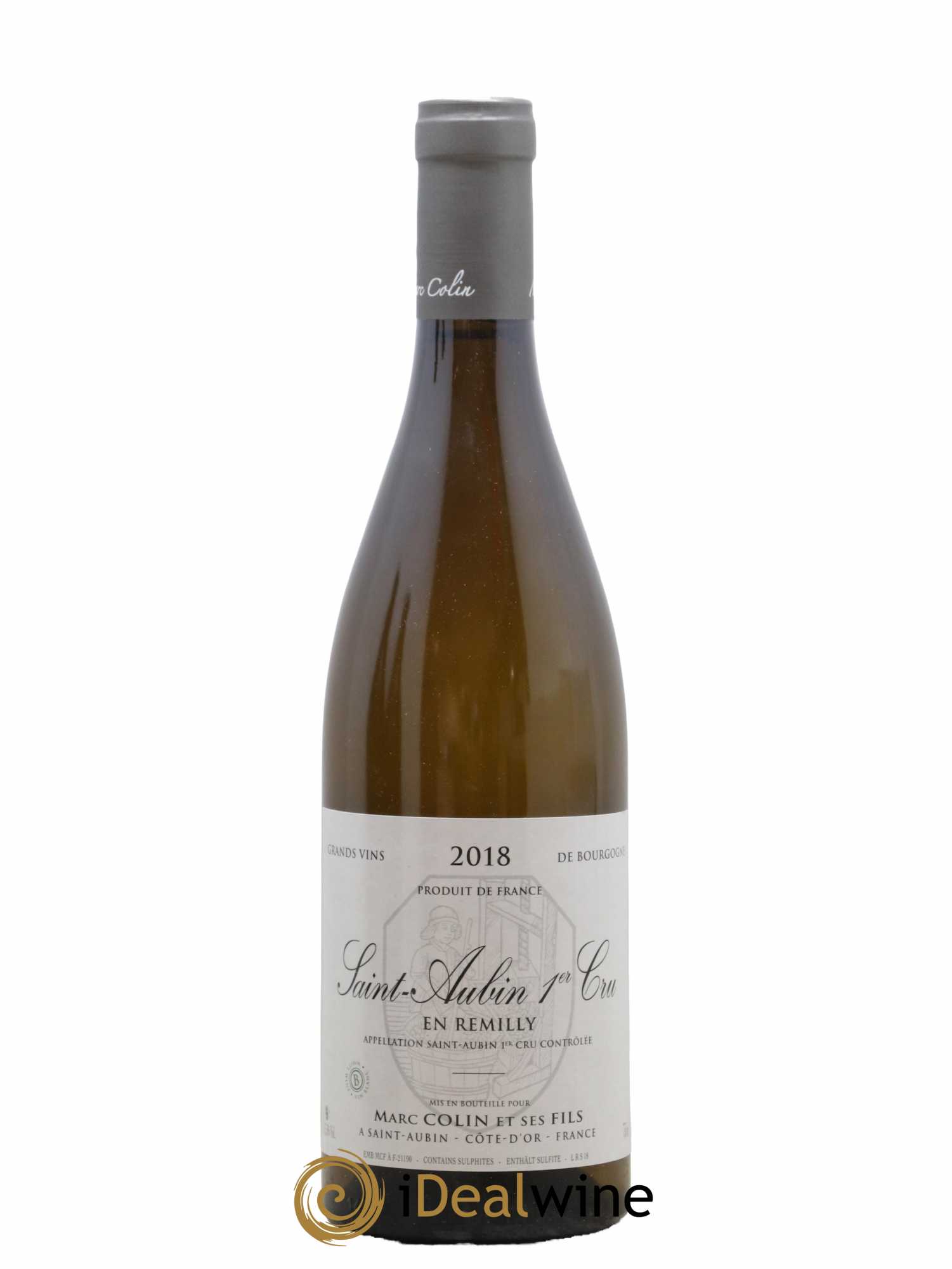 Saint-Aubin 1er Cru En Rémilly Marc Colin & Fils 2018 - Lot de 1 bouteille - 0