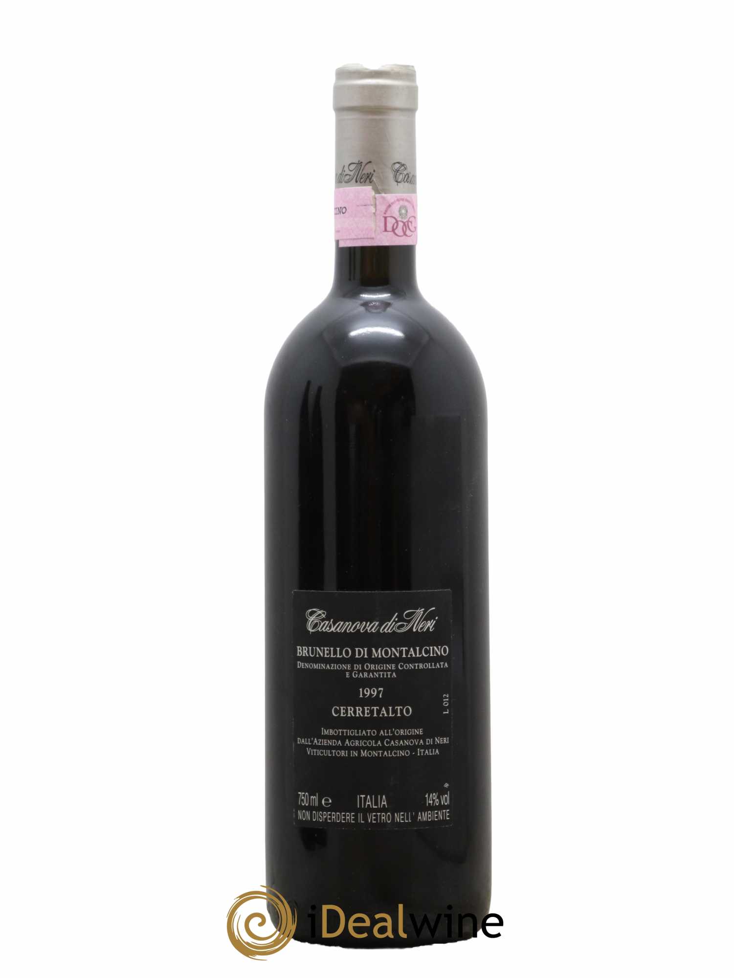 Brunello di Montalcino DOCG Cerretalto Casanova di Neri - Giacomo Neri 1997 - Lot of 1 bottle - 1