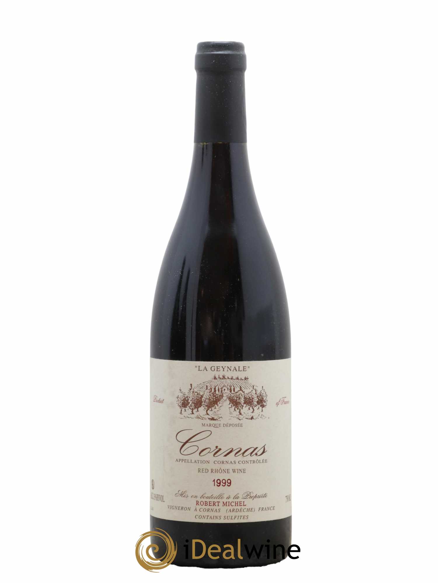 Cornas La Geynale Robert Michel 1999 - Lot de 1 bouteille - 0