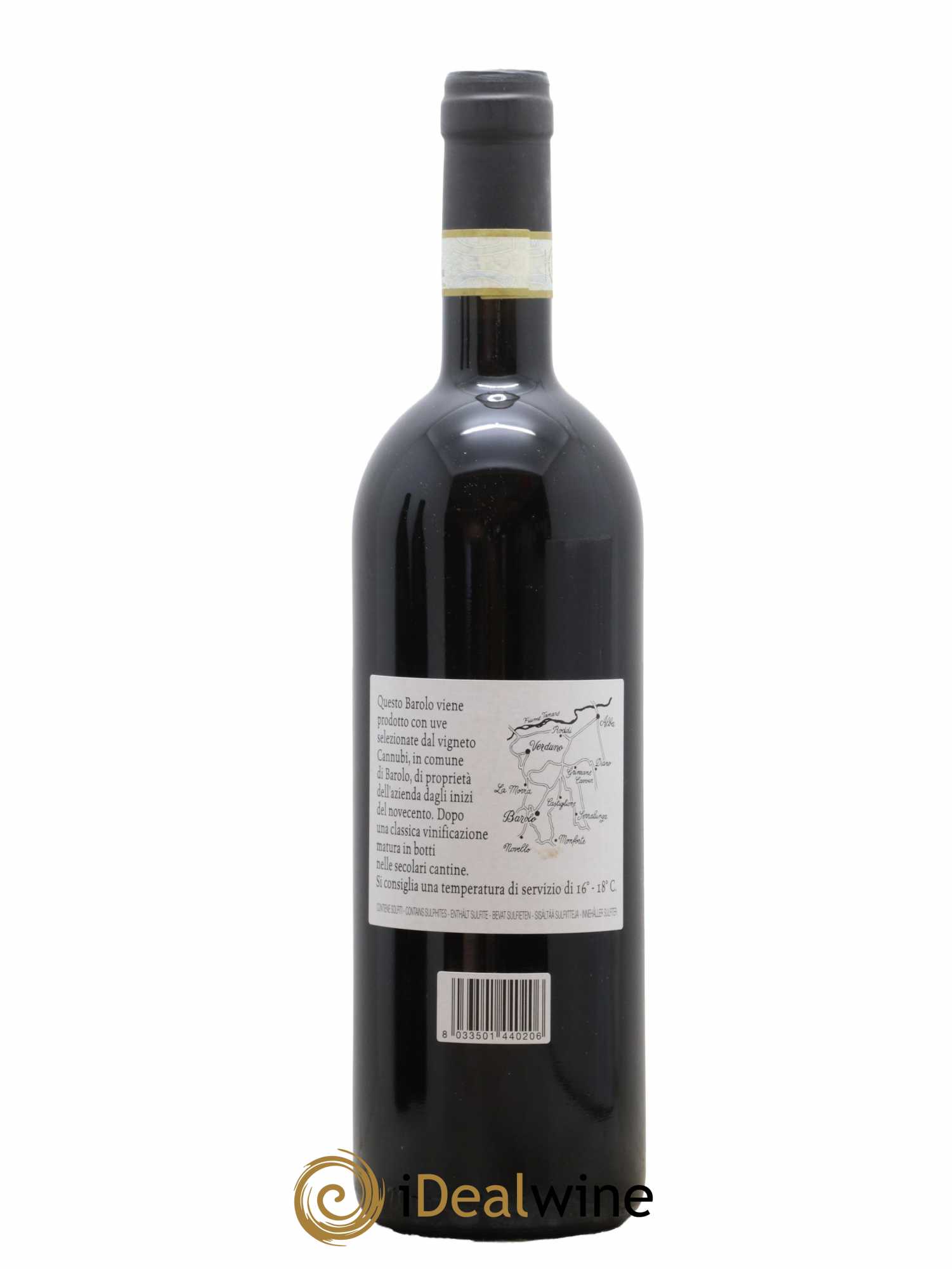 Barolo DOCG Cannubi Comm. Giovan Battista Burlotto 2014 - Lot de 1 bouteille - 1