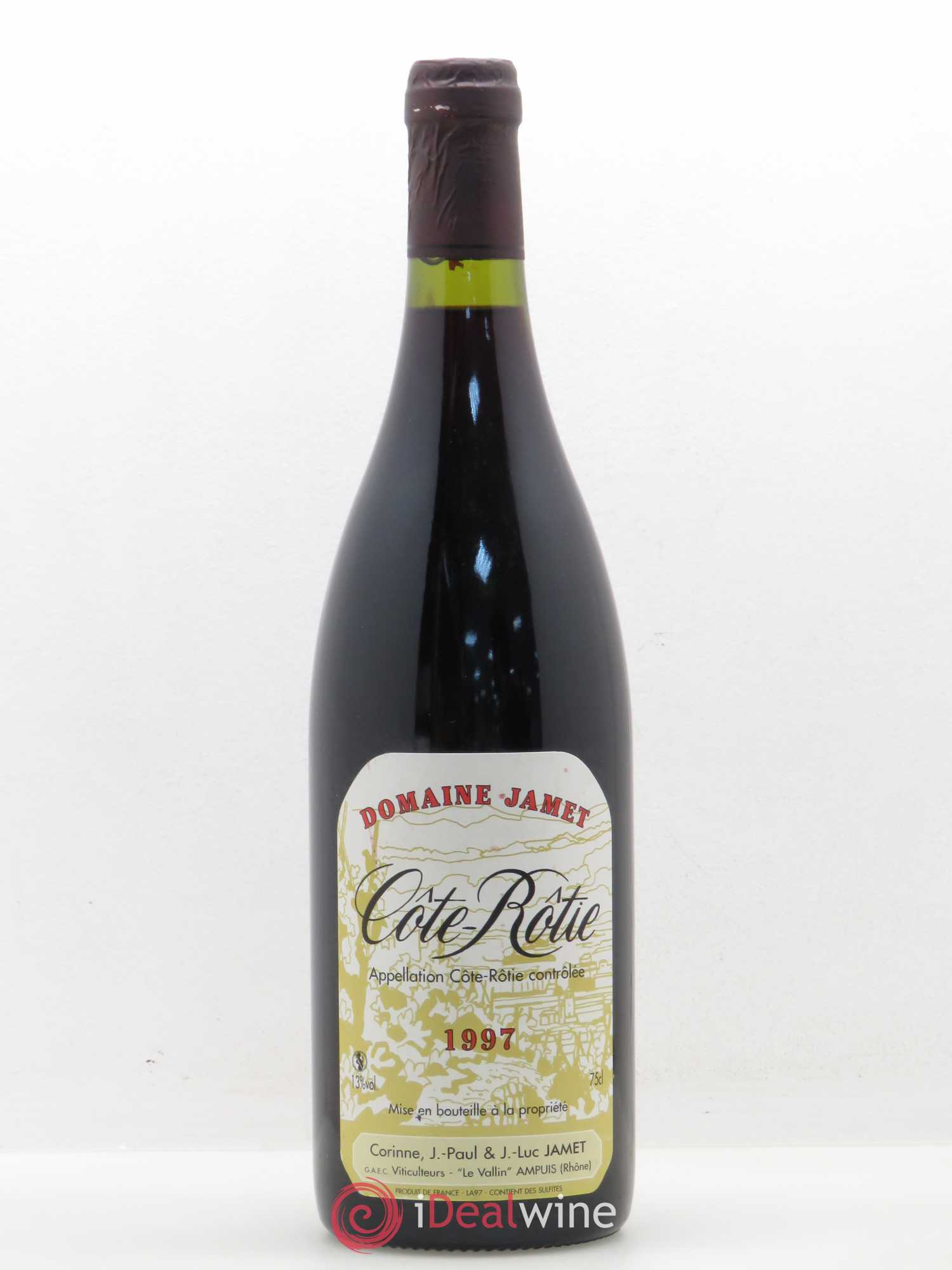Côte-Rôtie Jamet (Domaine) 1997 - Lot de 1 bouteille - 0