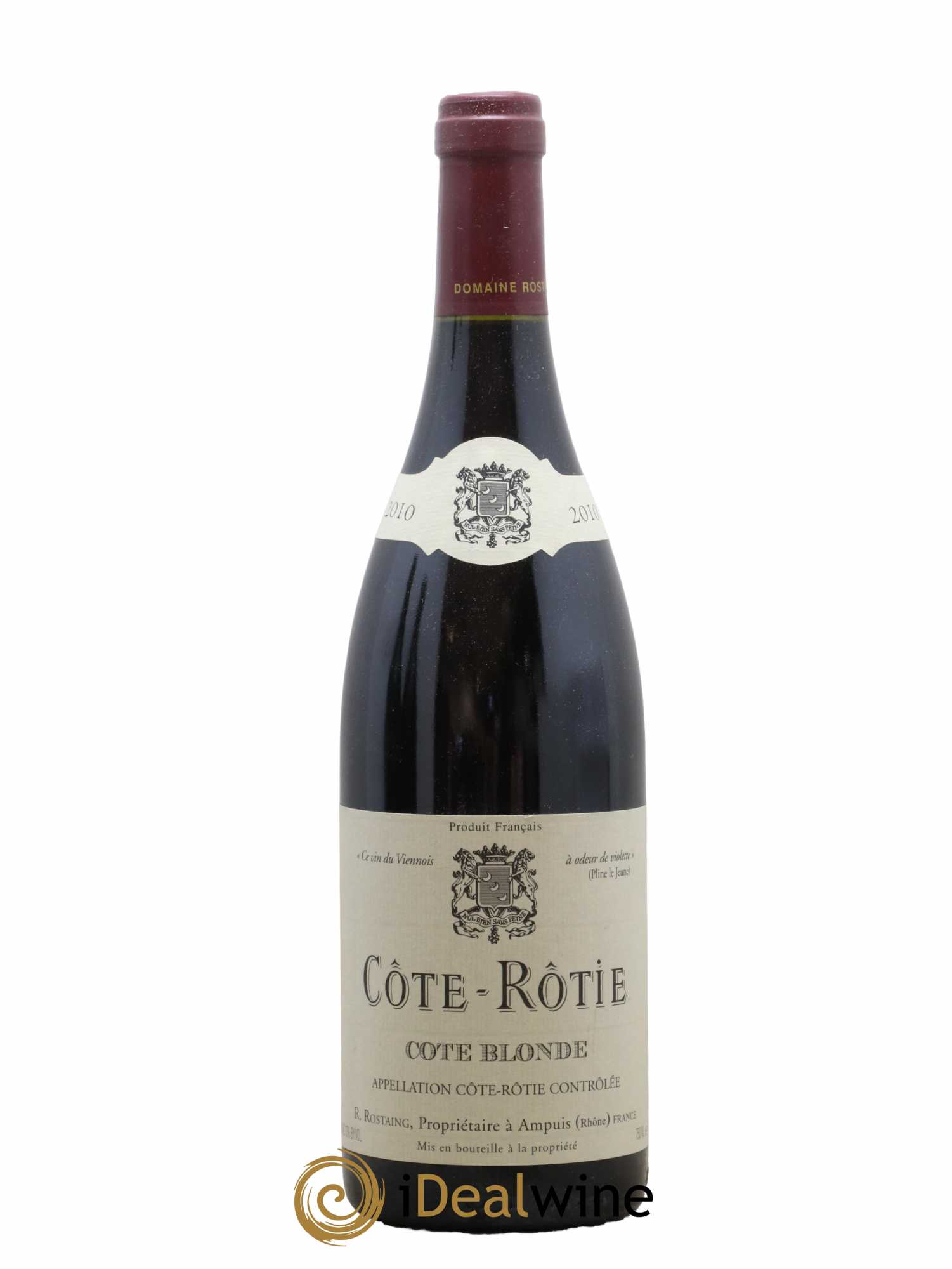 Côte-Rôtie Côte Blonde René Rostaing 2010 - Posten von 1 Flasche - 0