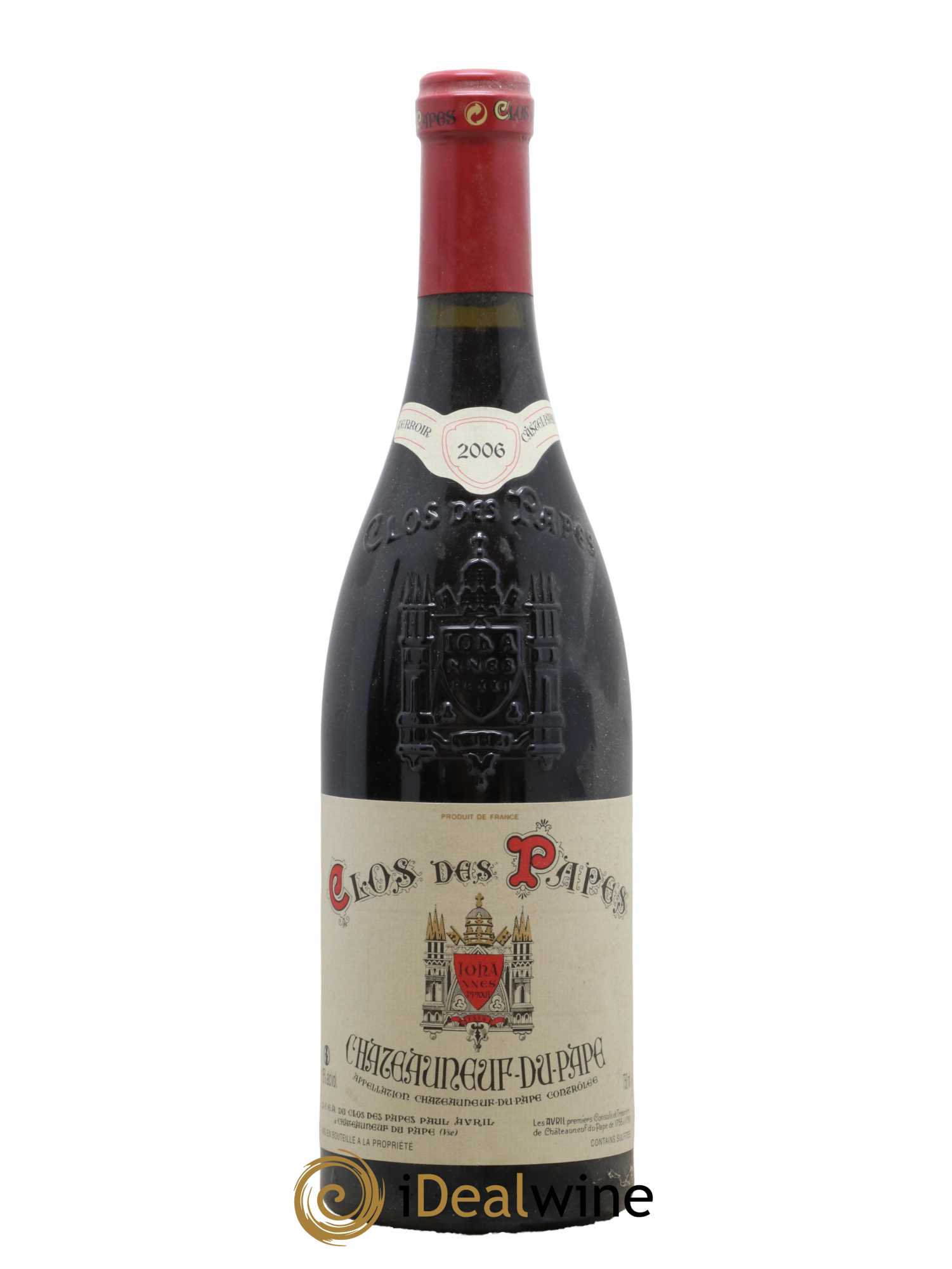 Châteauneuf-du-Pape Clos des Papes - Paul Avril 2006 - Lot de 1 bouteille - 0