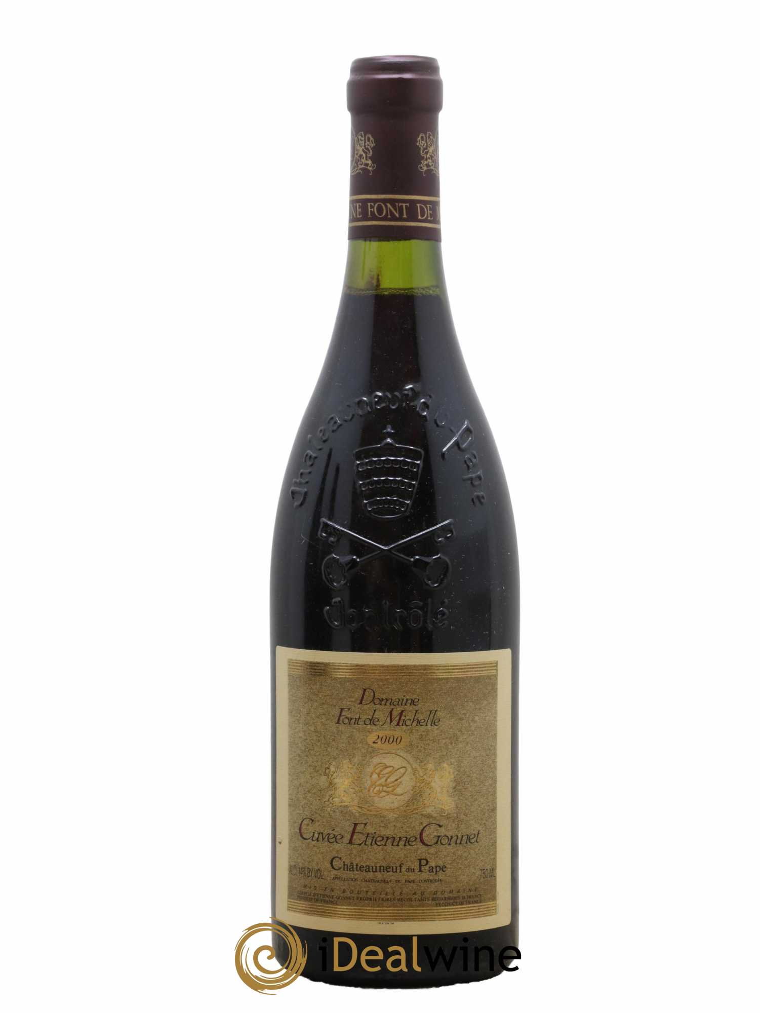 Châteauneuf-du-Pape Domaine Font de Michelle Cuvée Etienne Gonnet Famille Gonnet 2000 - Lot de 1 bouteille - 0