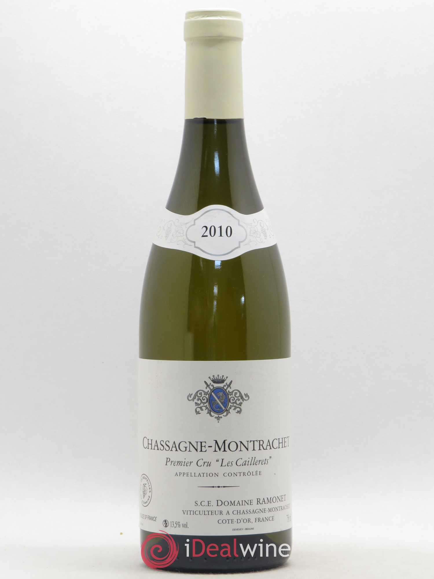 Chassagne-Montrachet 1er Cru Les Caillerets Ramonet (Domaine) 2010 - Lot de 1 bouteille - 0