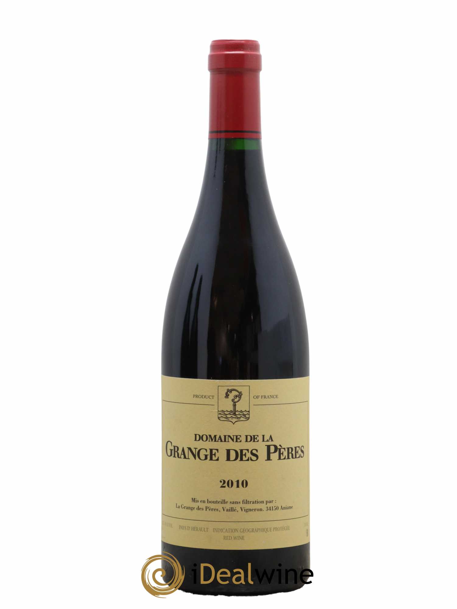 Pays d'Hérault Grange des Pères Laurent Vaillé 2010 - Lot de 1 bouteille - 0