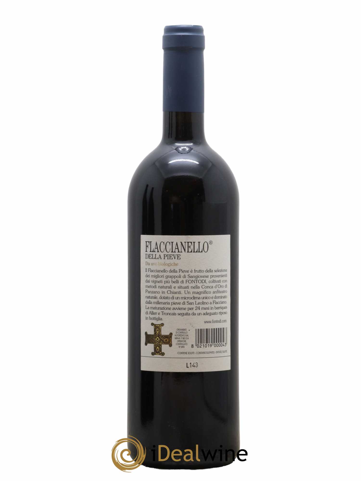 Toscana IGT Flaccianello Della Pieve Fontodi 2010 - Lotto di 1 bottiglia - 1