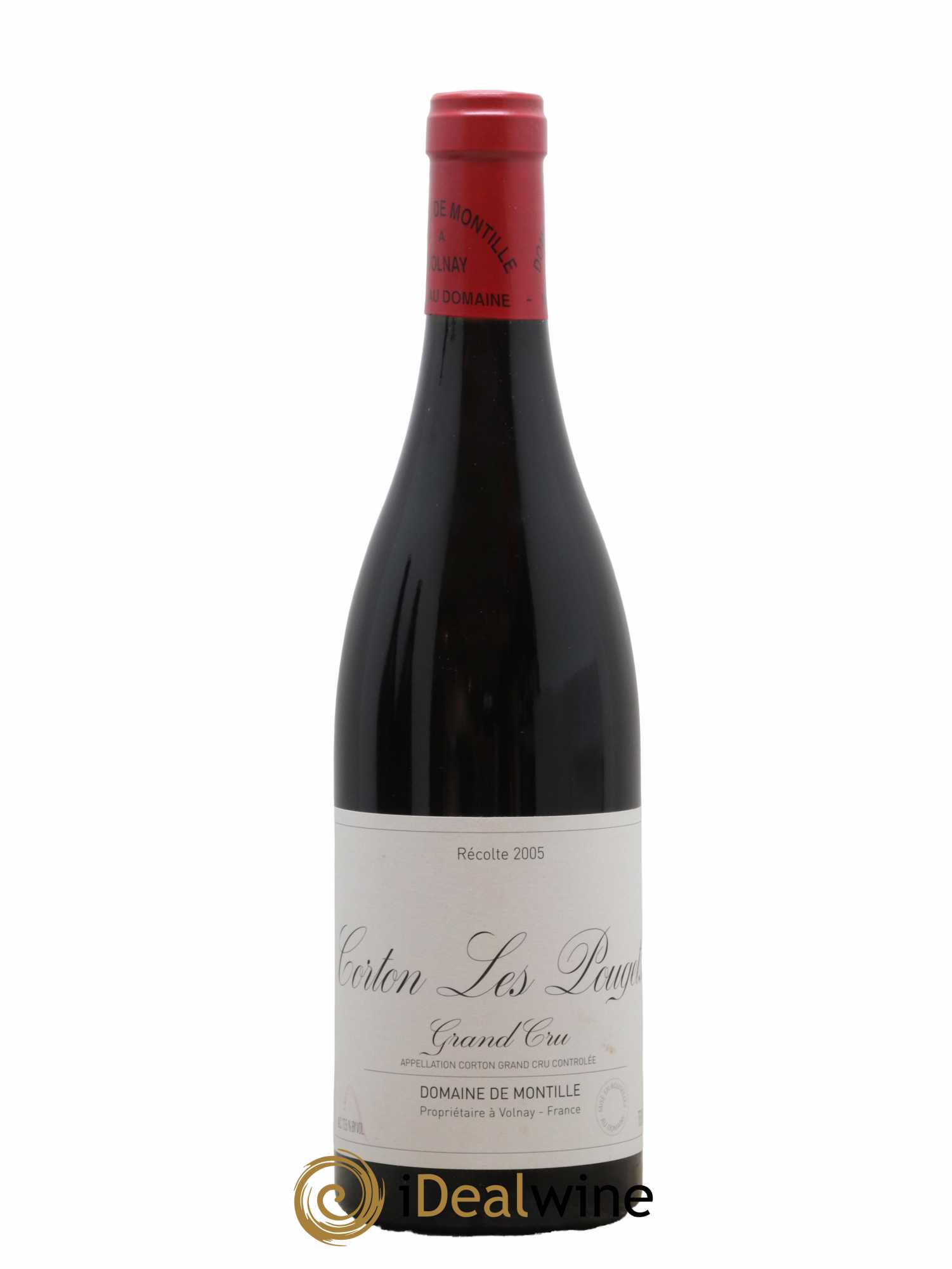 Corton Grand Cru Pougets De Montille (Domaine) 2005 - Lot de 1 bouteille - 0