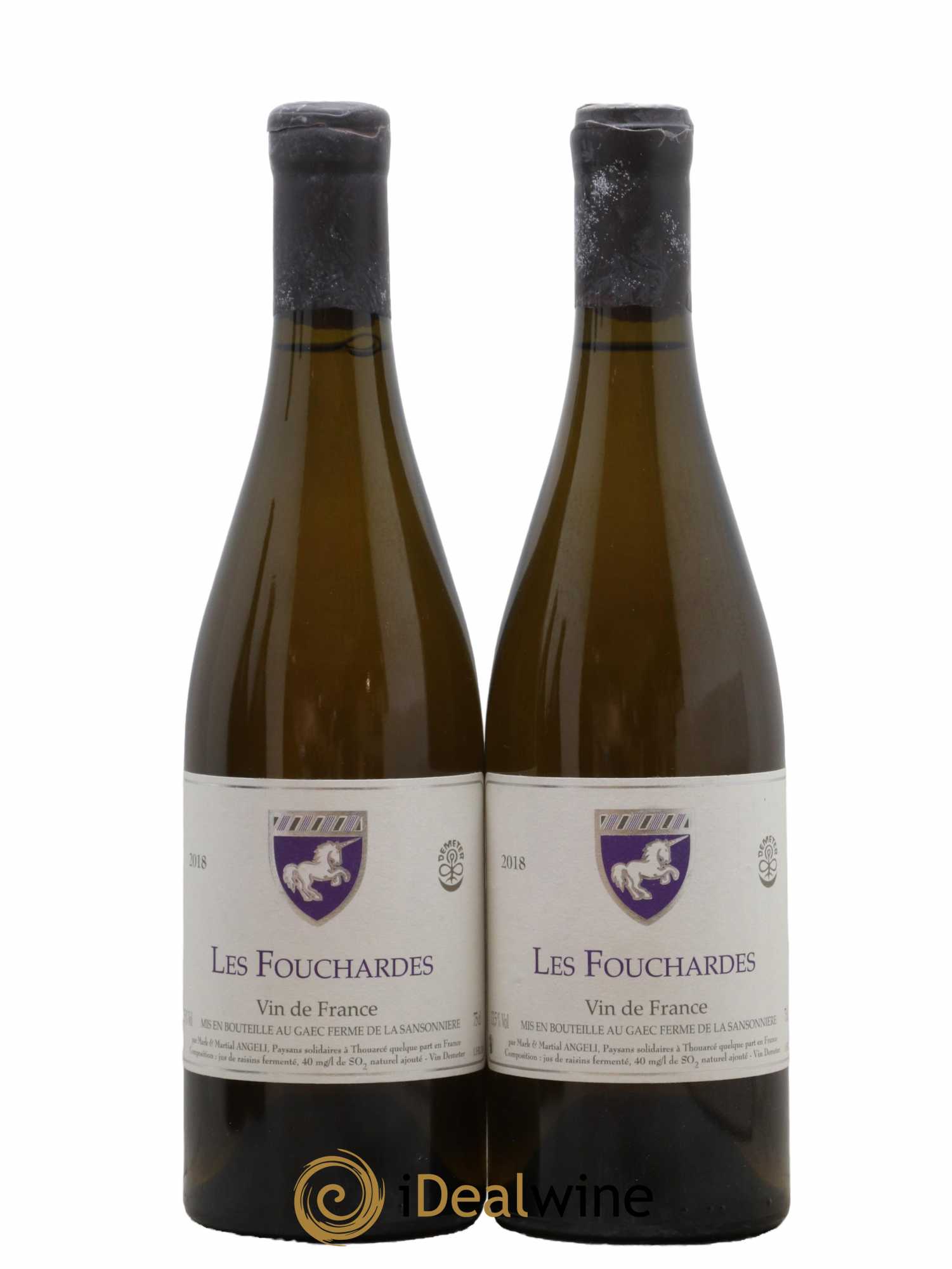 Anjou Les Fouchardes Mark Angeli (Domaine) - Ferme de la Sansonnière 2018 - Lot de 2 bouteilles - 0