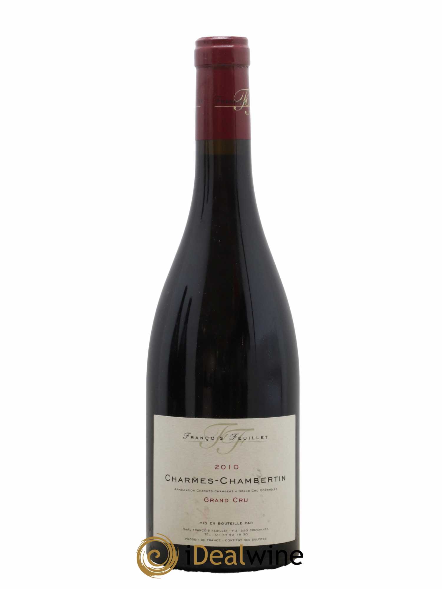 Charmes-Chambertin Grand Cru François Feuillet 2010 - Lot de 1 bouteille - 0