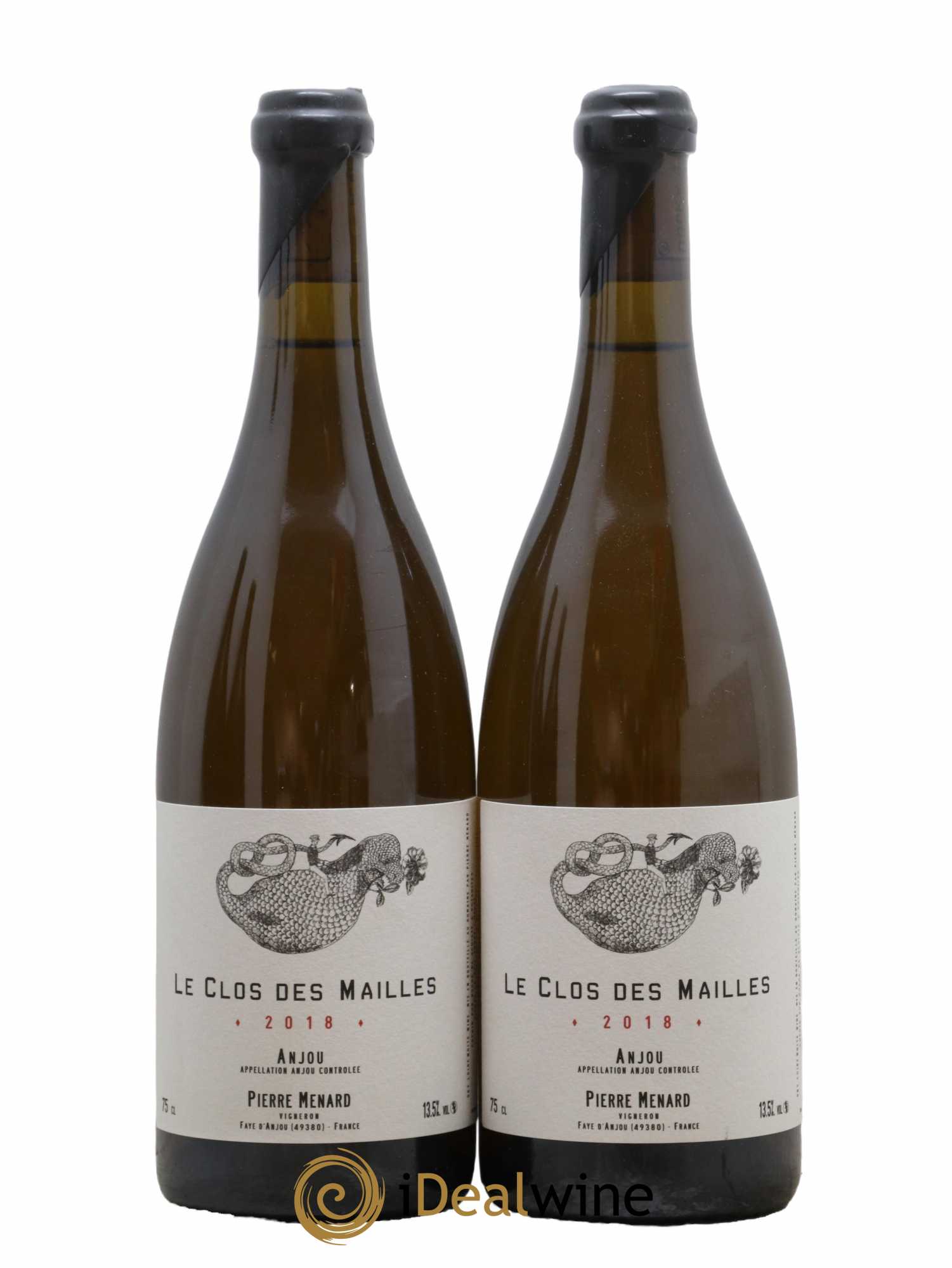 Anjou Le Clos des Mailles Pierre Ménard 2018 - Lot de 2 bouteilles - 0