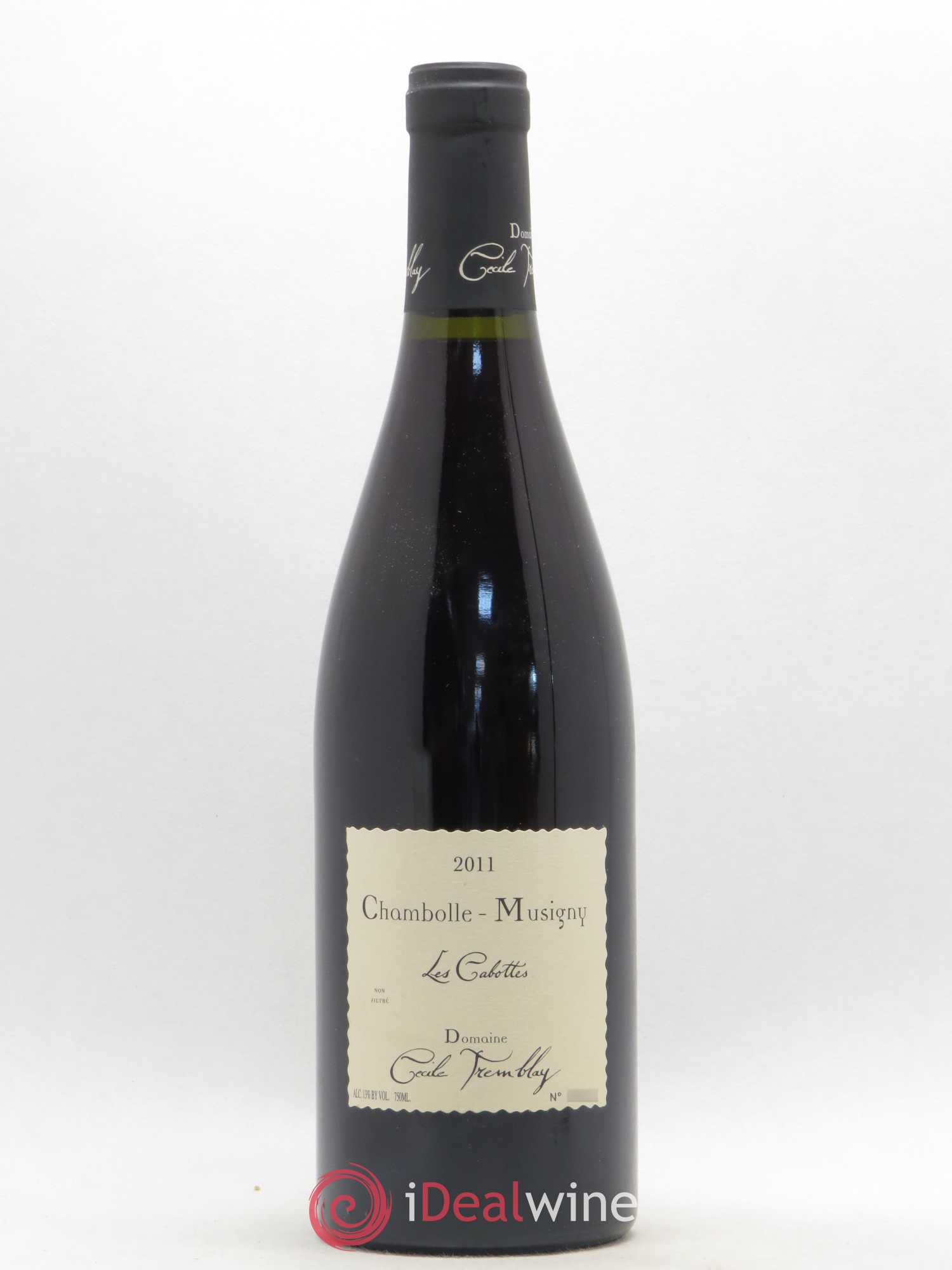 Chambolle-Musigny Les Cabottes Cécile Tremblay 2011 - Lot de 1 bouteille - 0