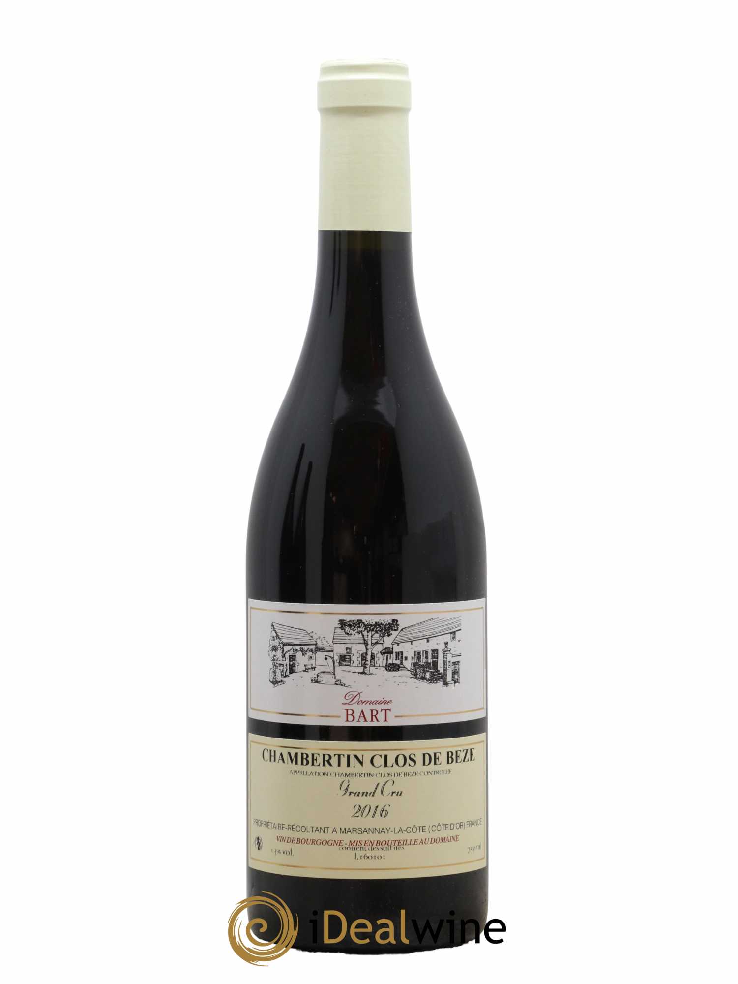 Chambertin Clos de Bèze Grand Cru Bart (Domaine) 2016 - Lot de 1 bouteille - 0