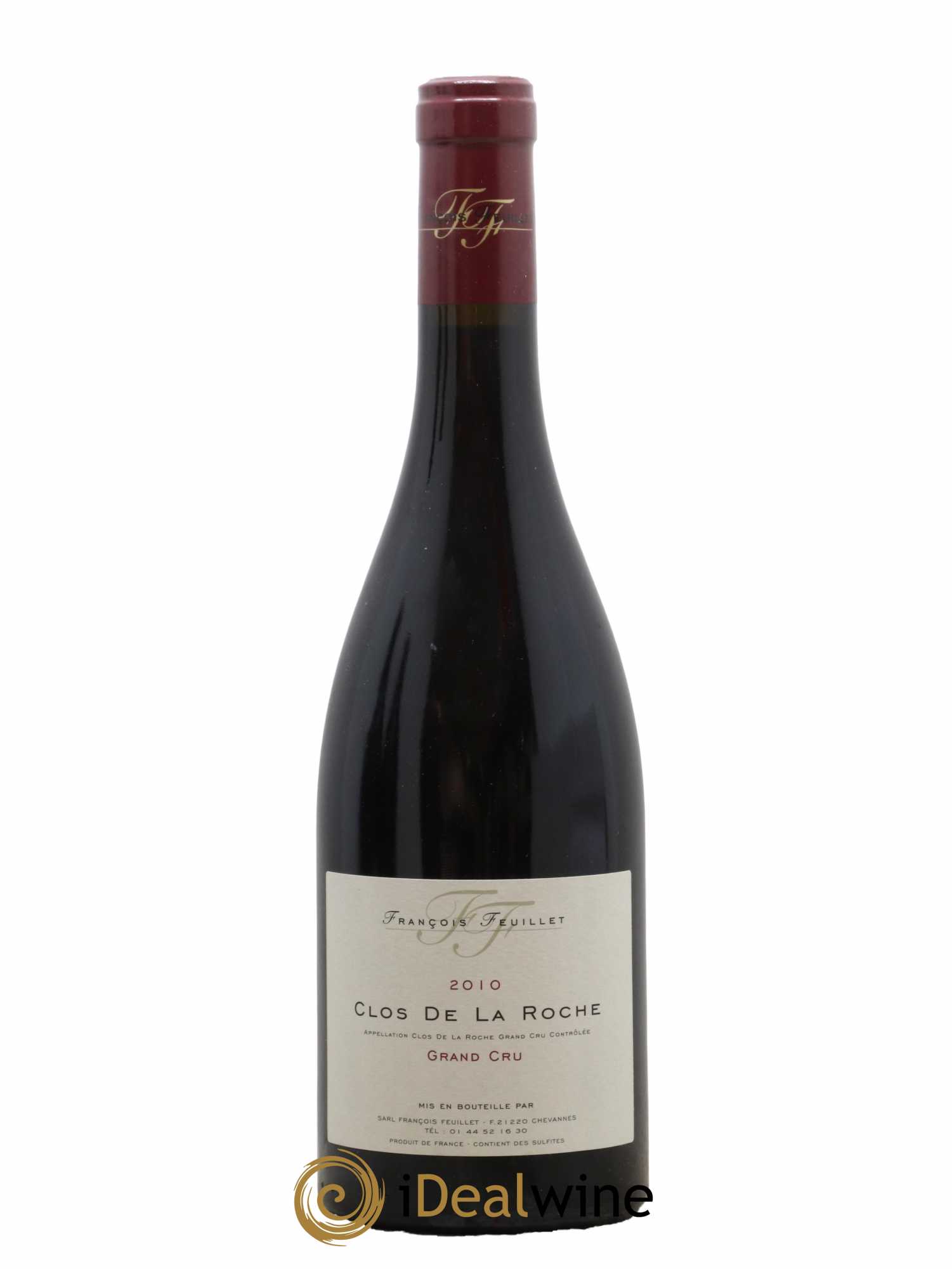 Clos de la Roche Grand Cru François Feuillet 2010 - Lot de 1 bouteille - 0