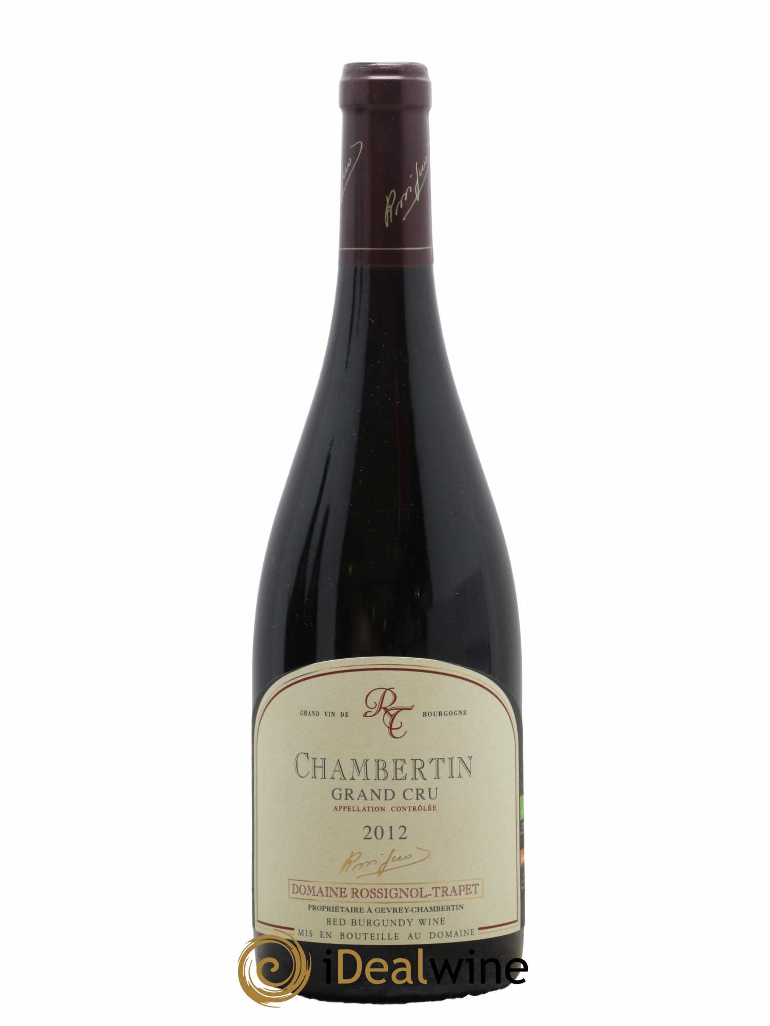 Chambertin Grand Cru Rossignol-Trapet (Domaine) 2012 - Lot de 1 bouteille - 0
