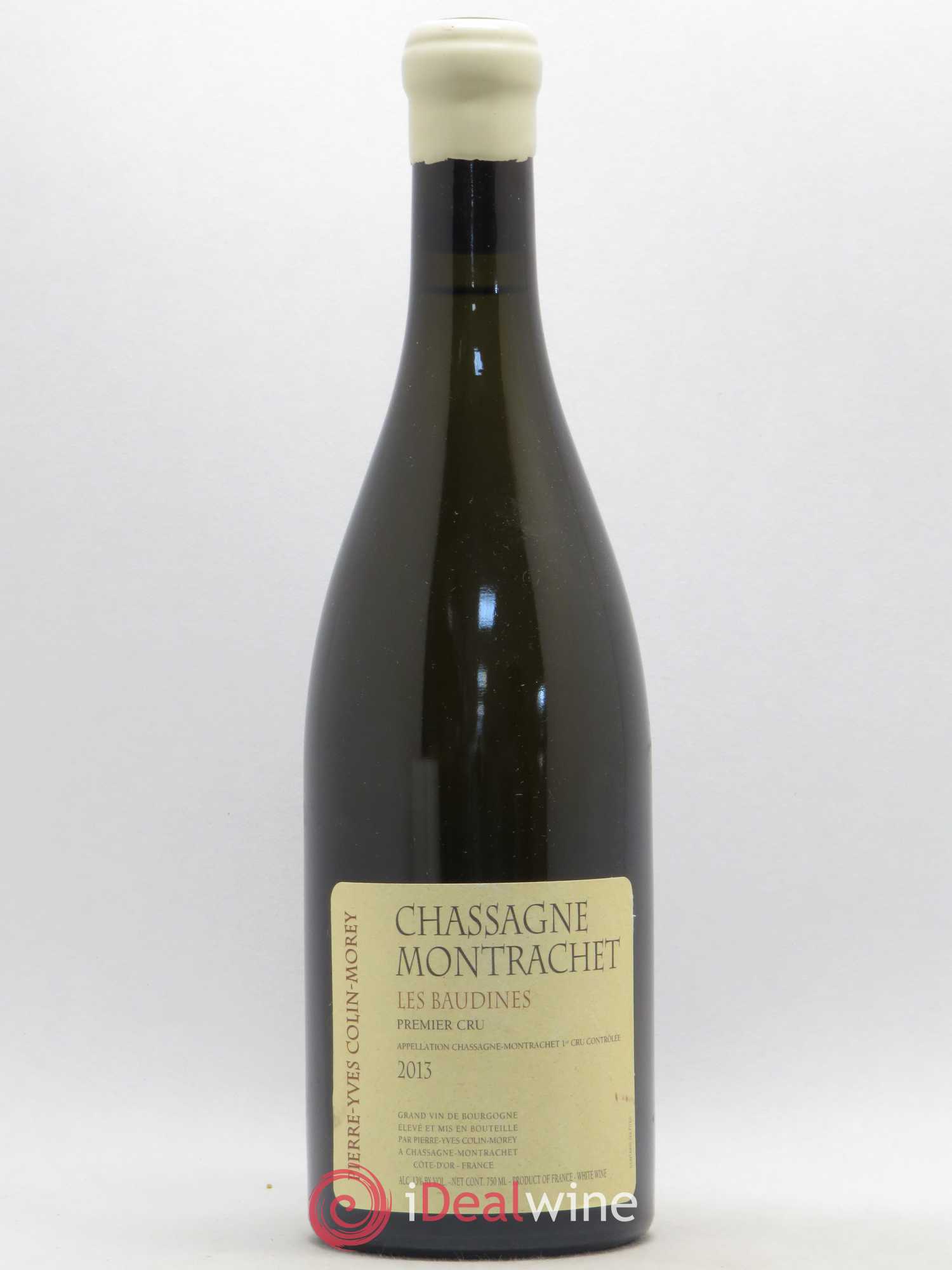Chassagne-Montrachet 1er Cru Les Baudines Pierre-Yves Colin Morey 2013 - Lot de 1 bouteille - 0