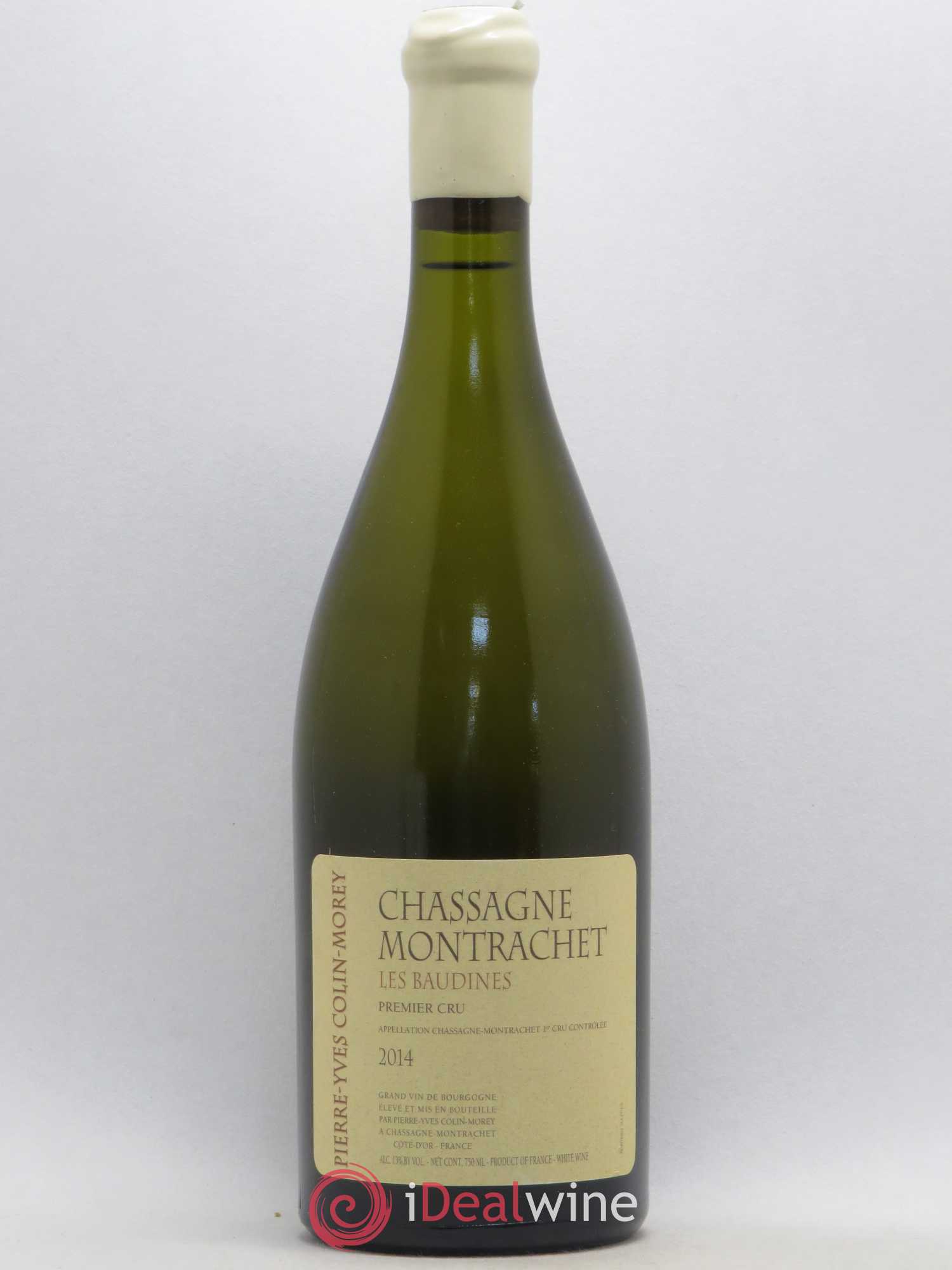 Chassagne-Montrachet 1er Cru Les Baudines Pierre-Yves Colin Morey 2014 - Lot de 1 bouteille - 0
