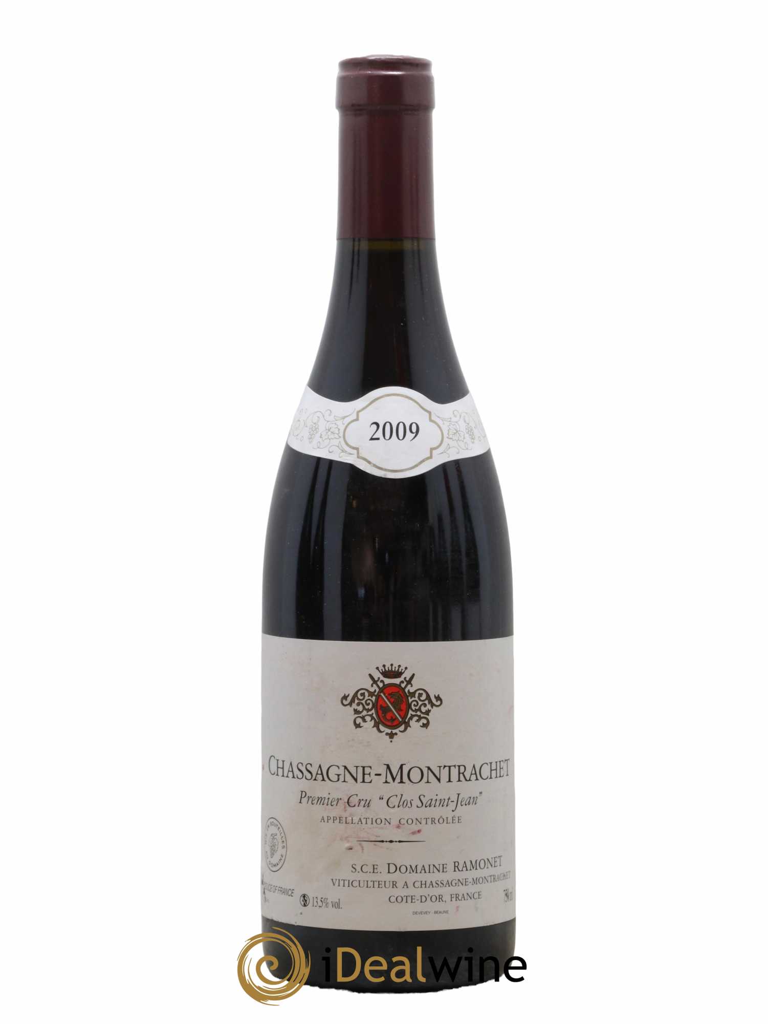 Chassagne-Montrachet 1er Cru Clos Saint-Jean Ramonet (Domaine) 2009 - Lot de 1 bouteille - 0