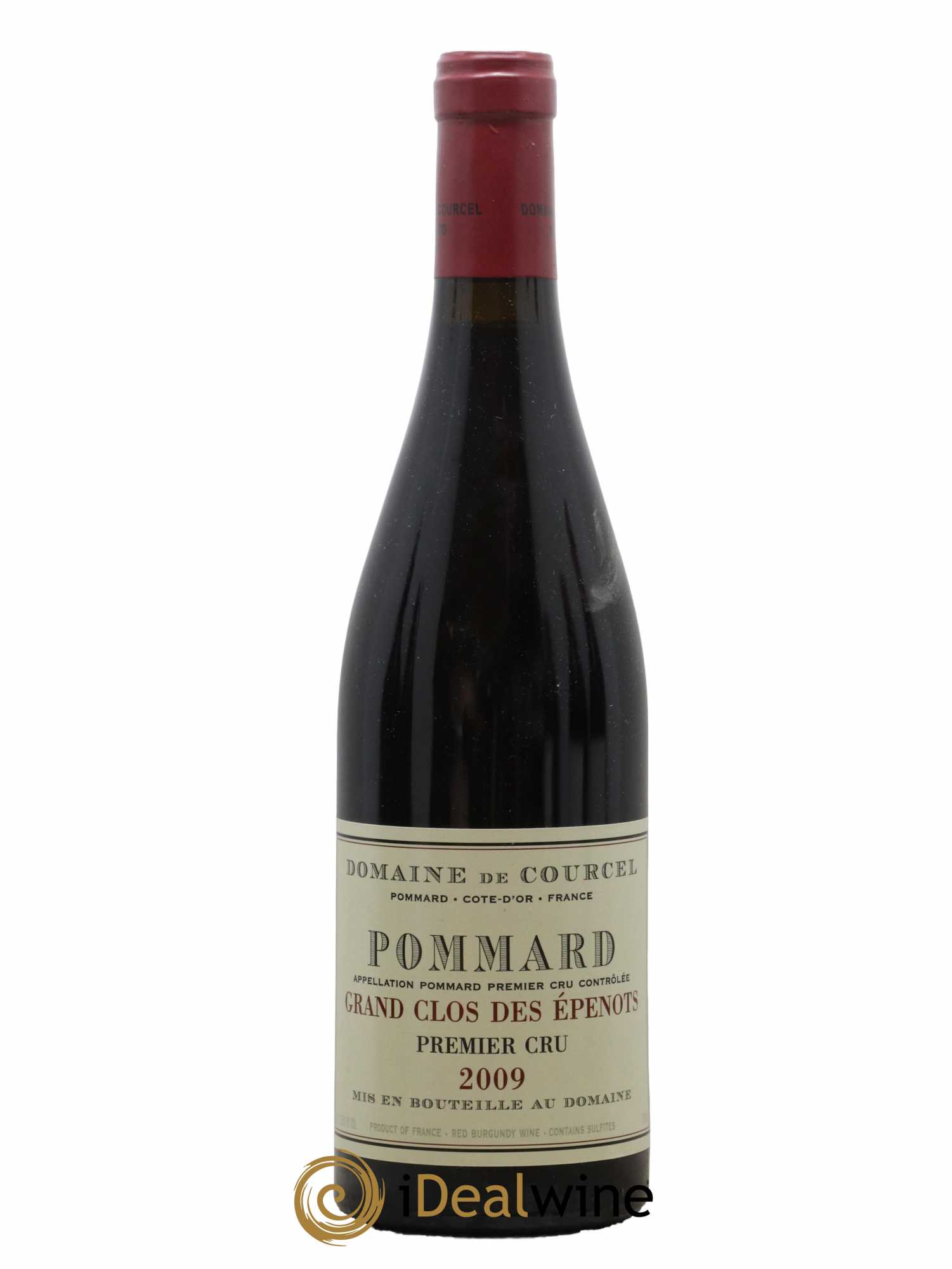 Pommard 1er Cru Grand Clos des Epenots de Courcel (Domaine) 2009 - Lot de 1 bouteille - 0