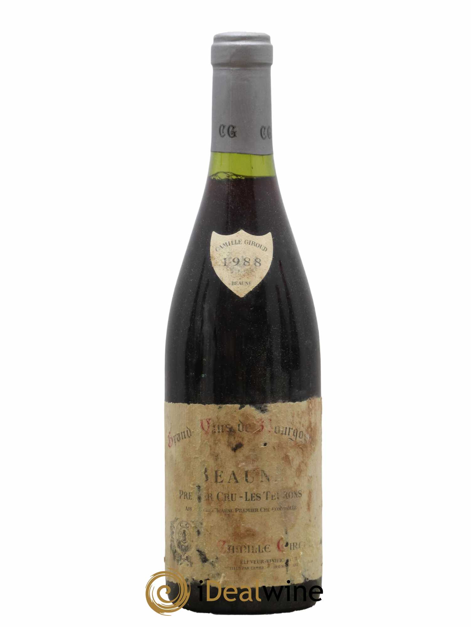 Beaune 1er Cru Teurons Domaine Camille Giroud 1988 - Lot of 1 bottle - 0