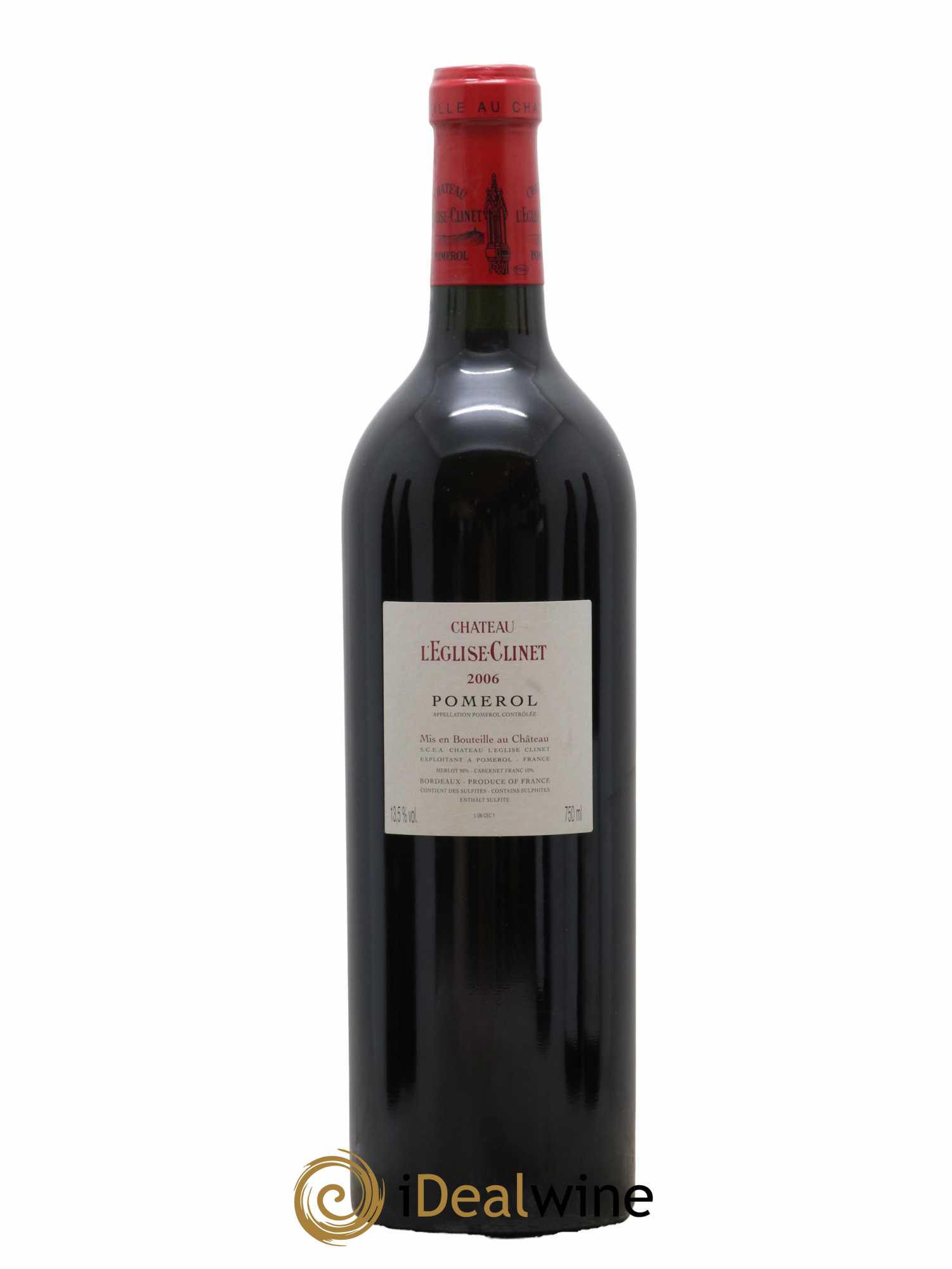 Château l' Église Clinet 2006 - Lot de 1 bouteille - 1